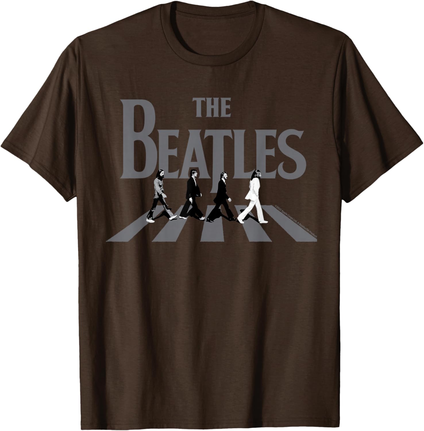 The Beatles Abbey Road Greyscale T-Shirt for Music Lovers - 3