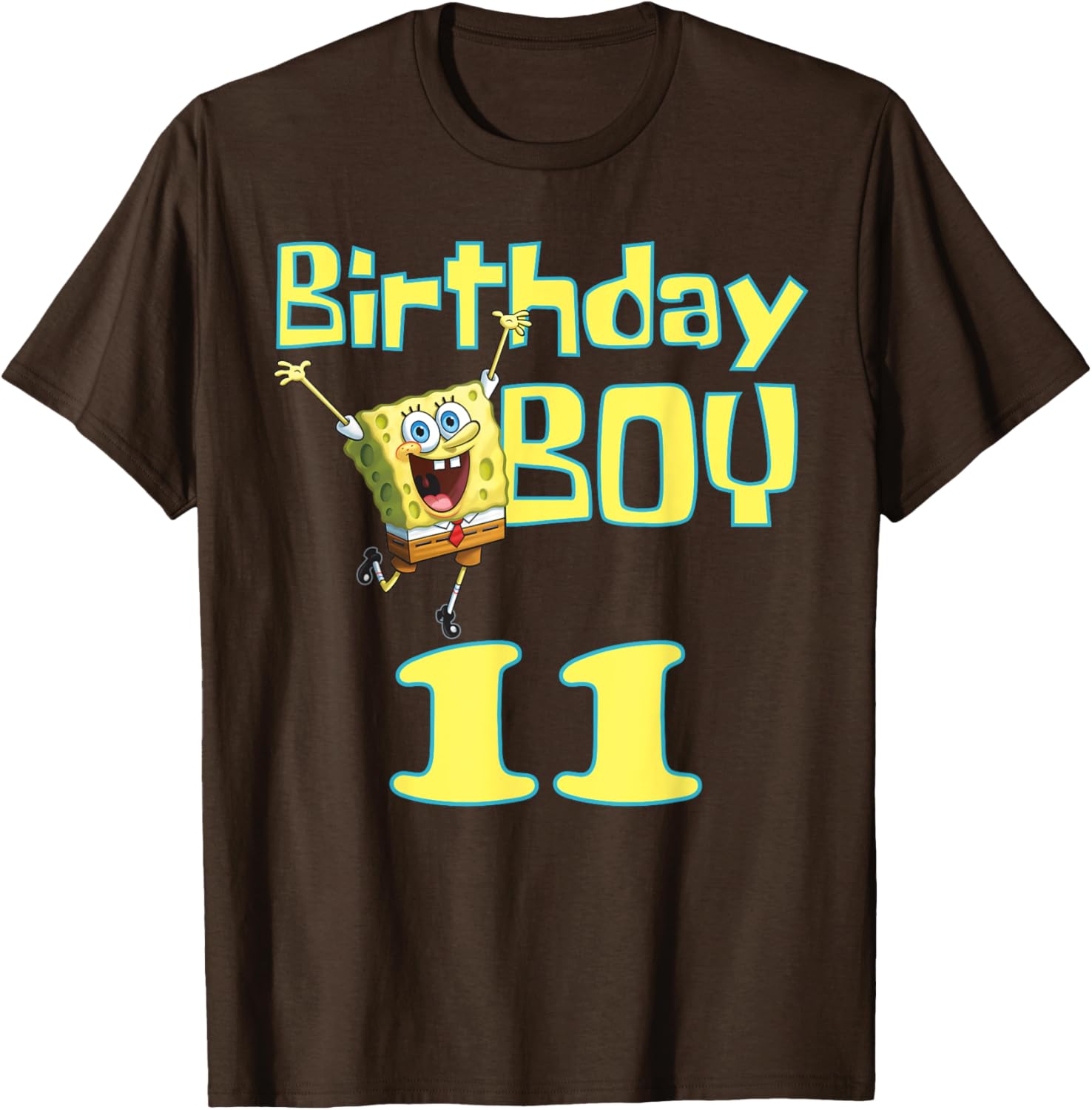 SpongeBob SquarePants Birthday Boy 11 T-Shirt for Fun Celebrations - 6