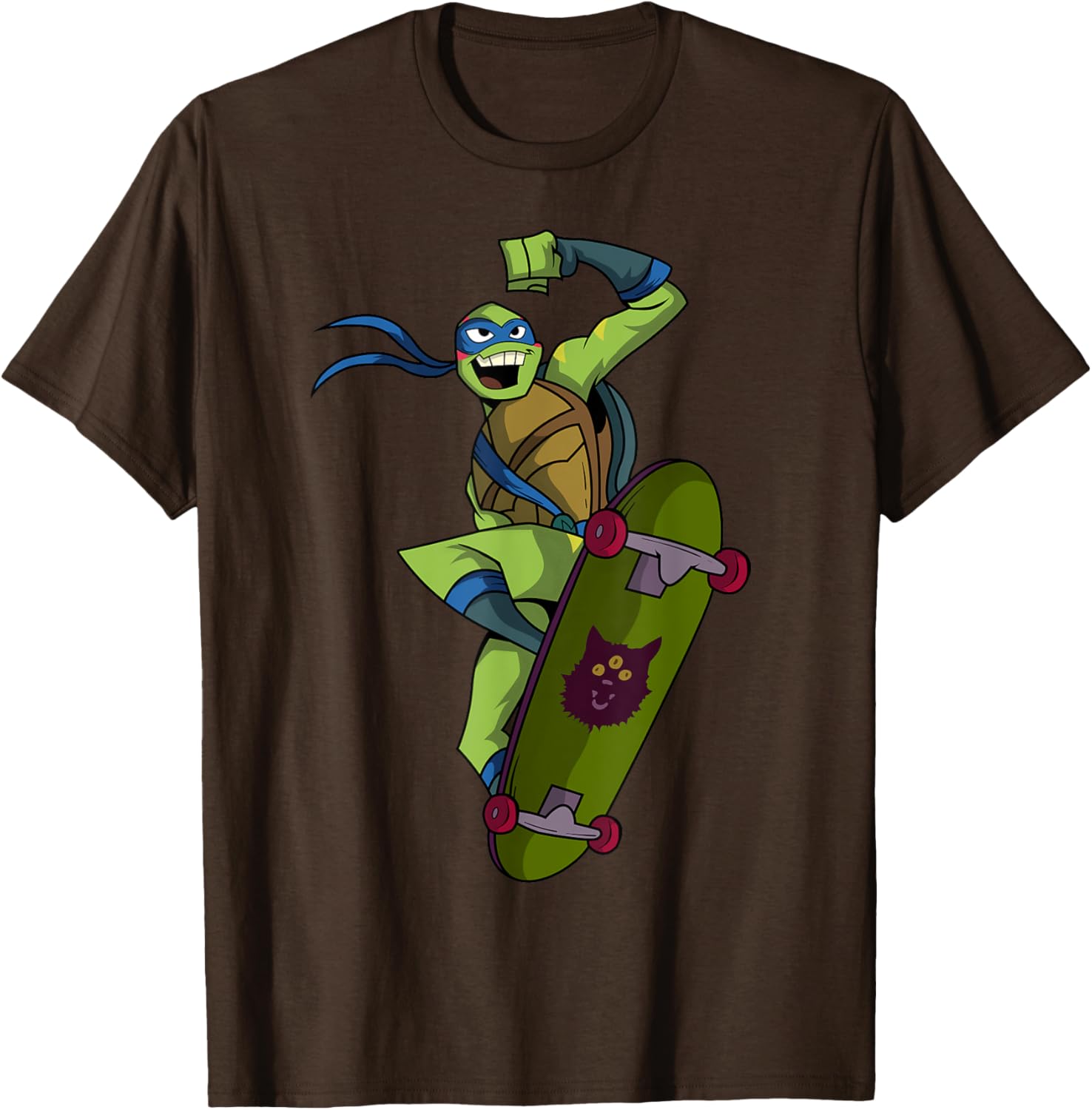 Mademark Teenage Mutant Ninja Turtles Leonardo Skateboard T-Shirt for Kids - 6