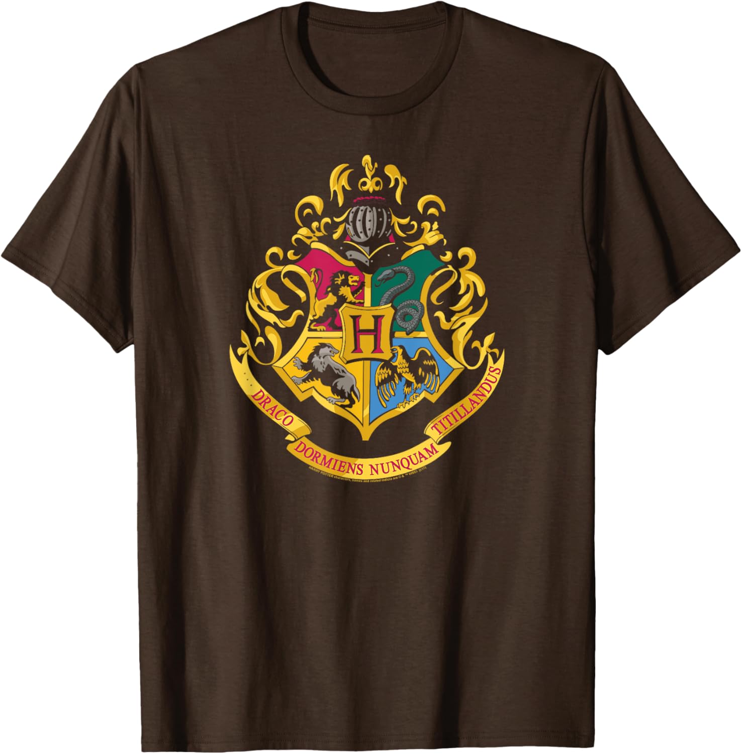 Harry Potter Hogwarts Crest T-Shirt for Fans of Magical Adventures - 5