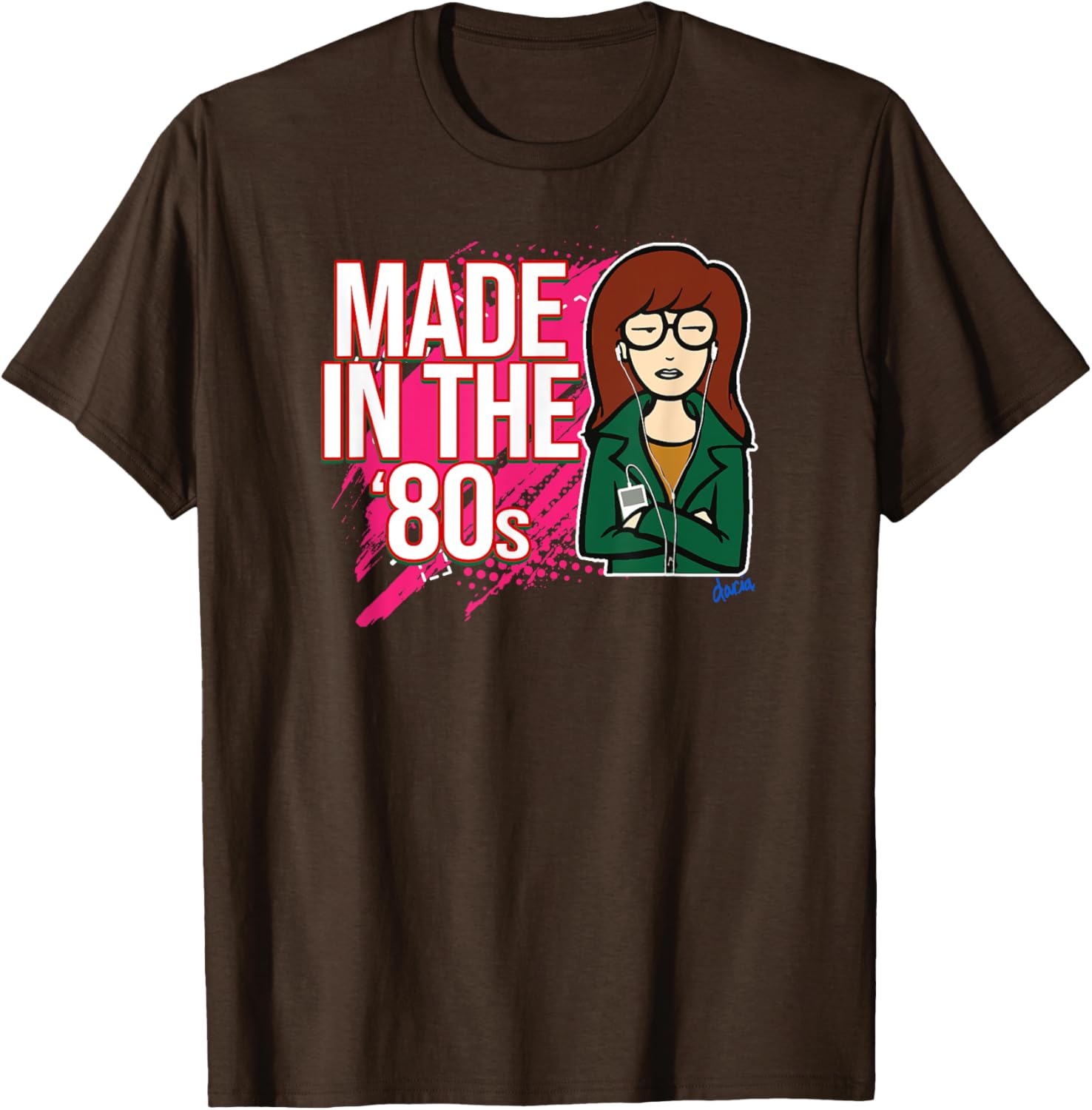 Mademark x Daria Retro 80s T-Shirt for Vintage Style Enthusiasts - 1