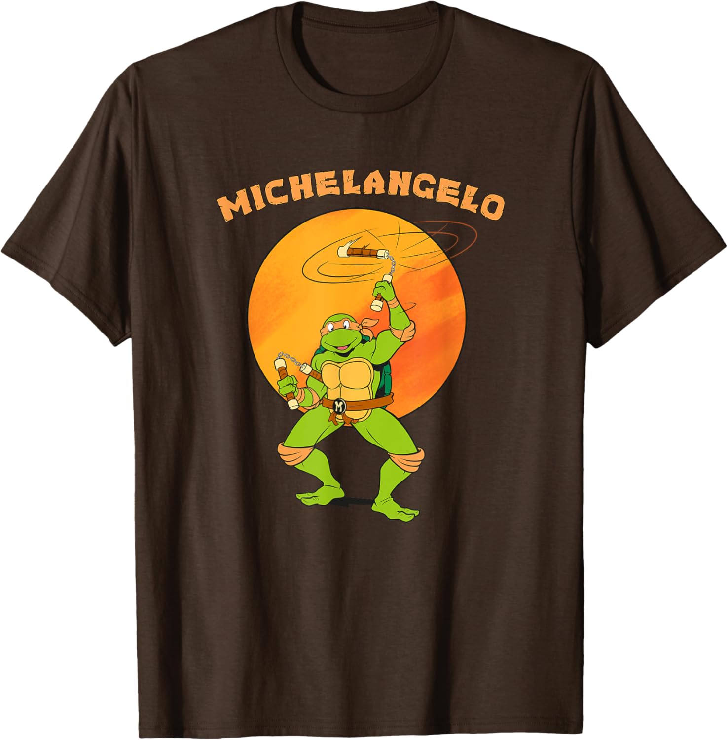 Mademark Teenage Mutant Ninja Turtles Michelangelo Standing Tall T-Shirt - 11