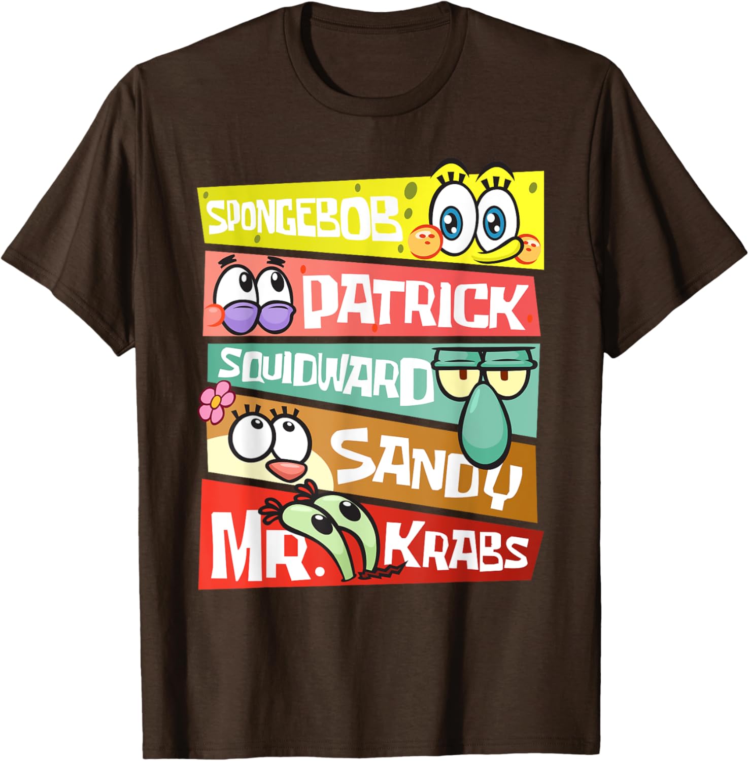 Mademark SpongeBob SquarePants T-Shirt Featuring Patrick, Squidward & Friends - 19