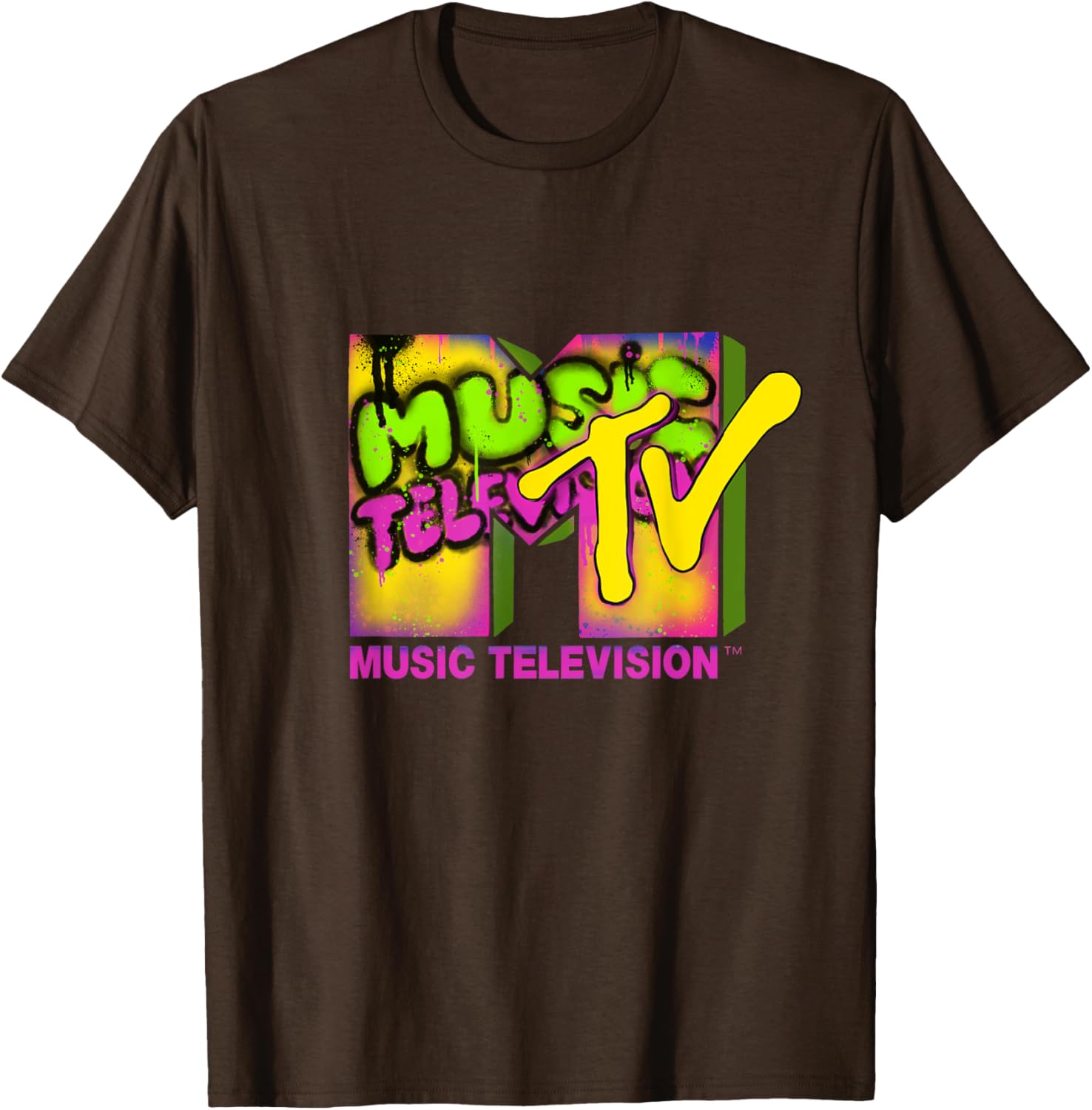 Mademark x MTV Official Logo Graffiti Tag T-Shirt for Music Lovers - 9