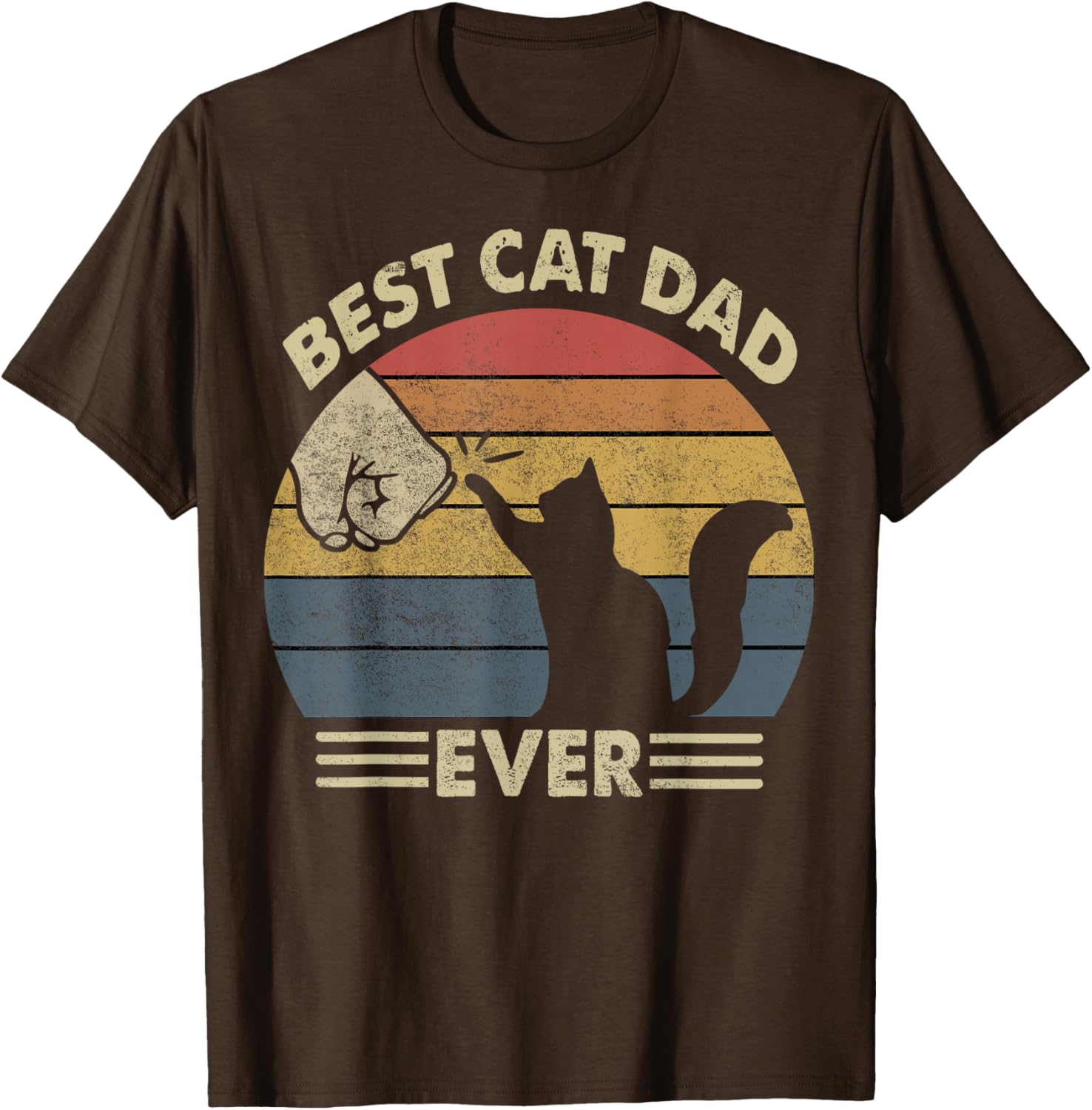 Funny Cat Dad T-Shirt for Men - Best Gift for Cat Lovers - 10