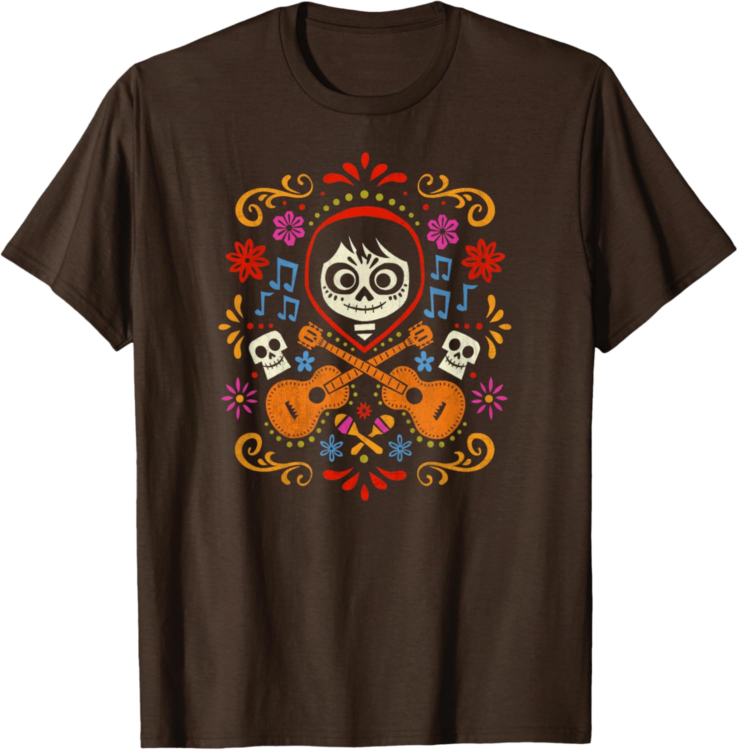 Disney Pixar Coco Musical Miguel Graphic T-Shirt for Kids and Adults - 2