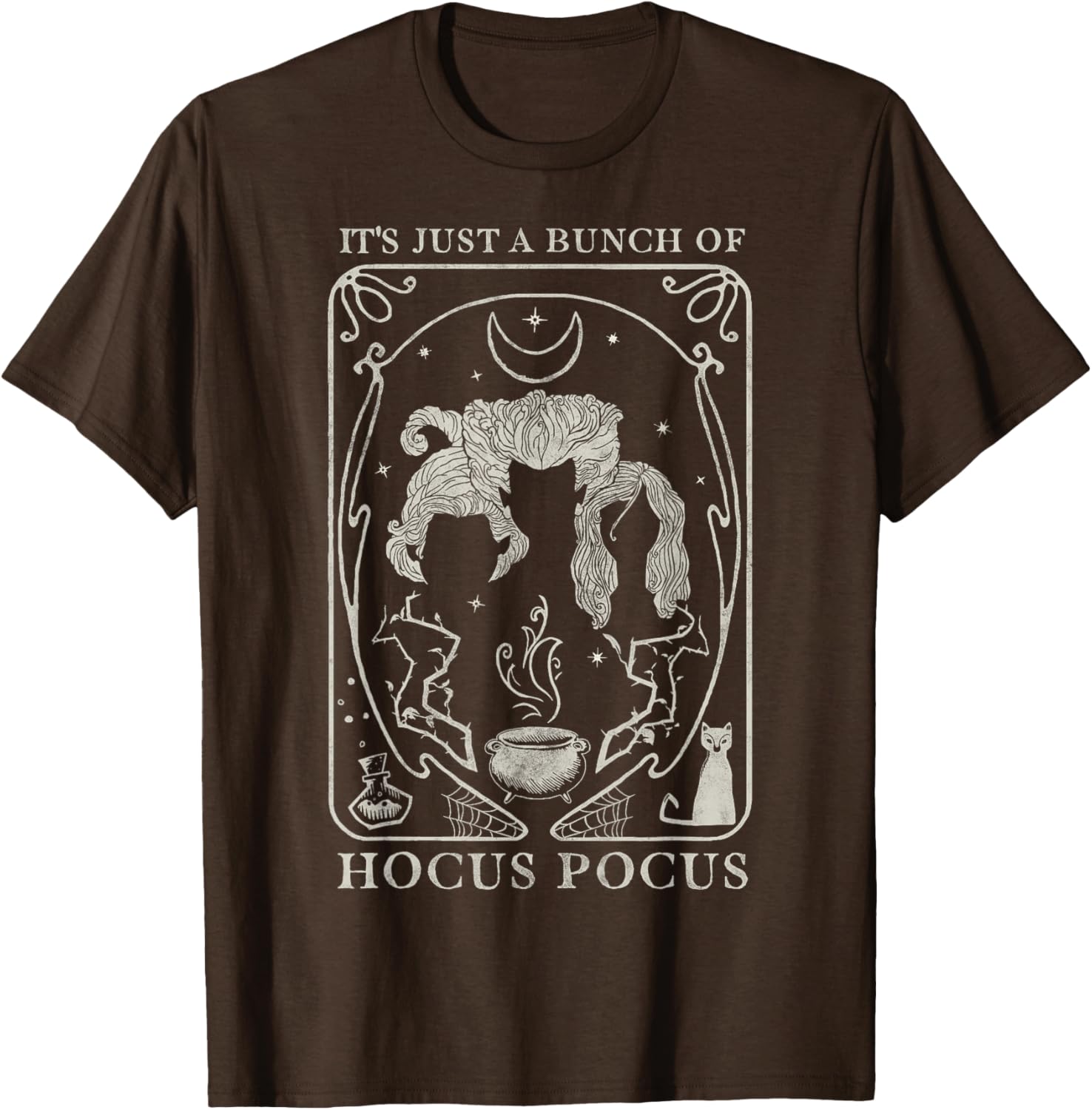 Disney Hocus Pocus Tarot Card T-Shirt for Fun and Stylish Fans - 3