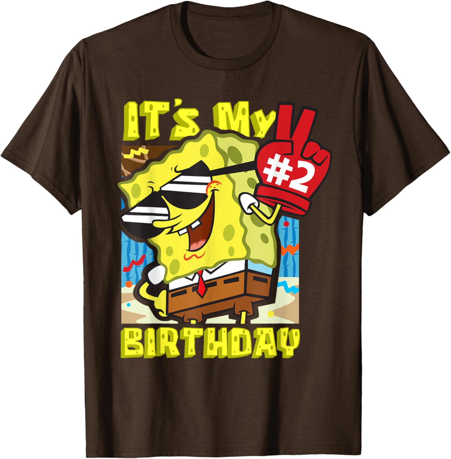 SpongeBob 2nd Birthday T-Shirt for Boys and Girls – Fun Gift Idea! - 16