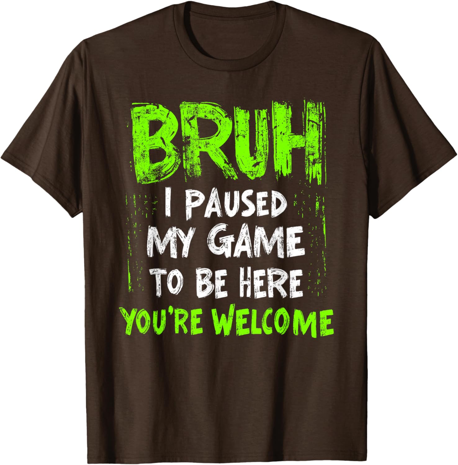 Funny Gamer T-Shirt for Teen Boys I Paused My Game Cool Video Game Tee - 1