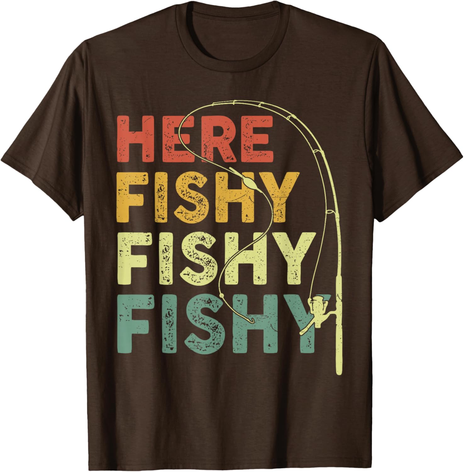 Funny Fishy Bass Dad Graphic T-Shirt for Fishing Lovers and Adventures - 15