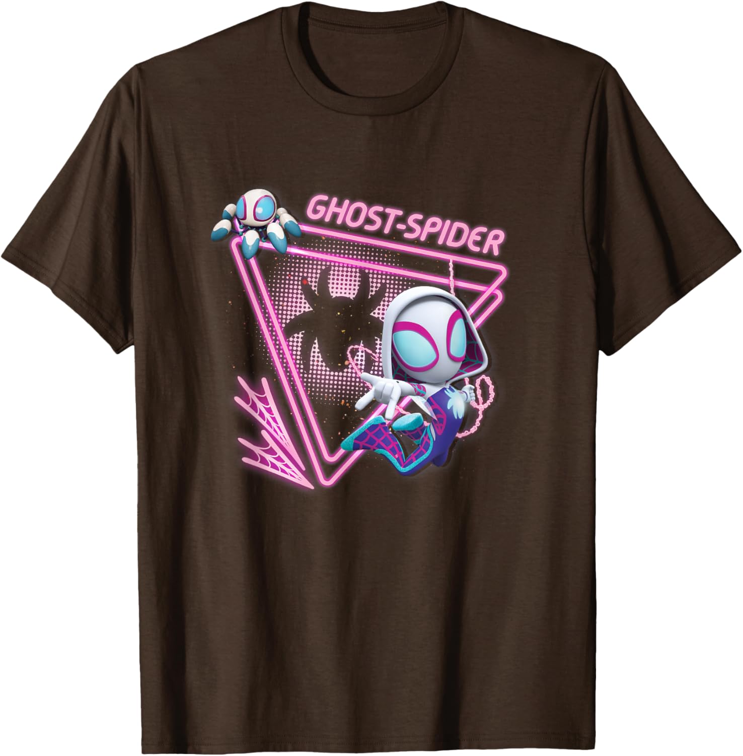 Ghost-Spider Hologram T-Shirt for Kids - Marvel Spidey Fun & Style - 8