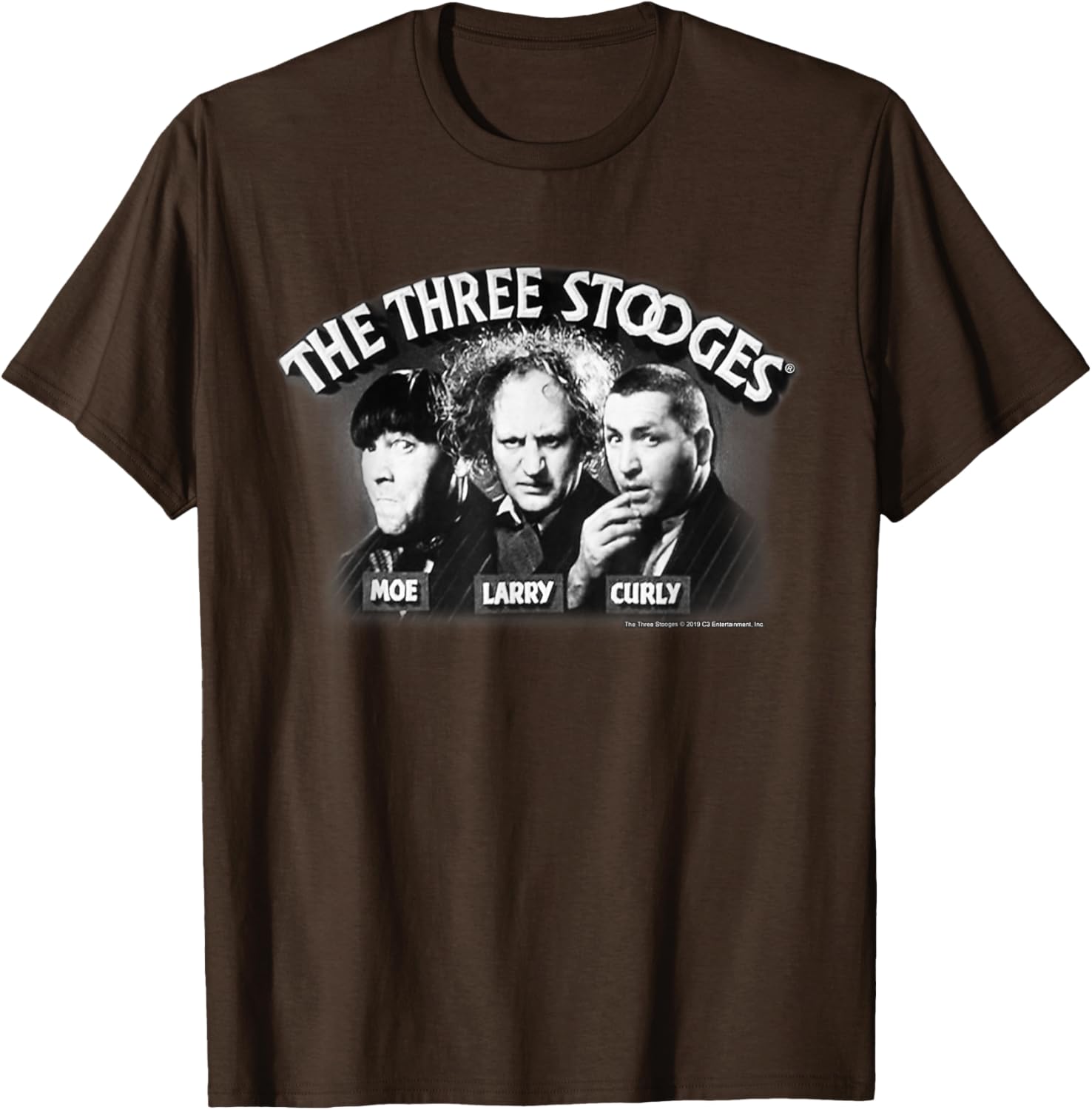 TTS The Three Stooges Opening Credits Logo T-Shirt for Fans and Collectors - 3