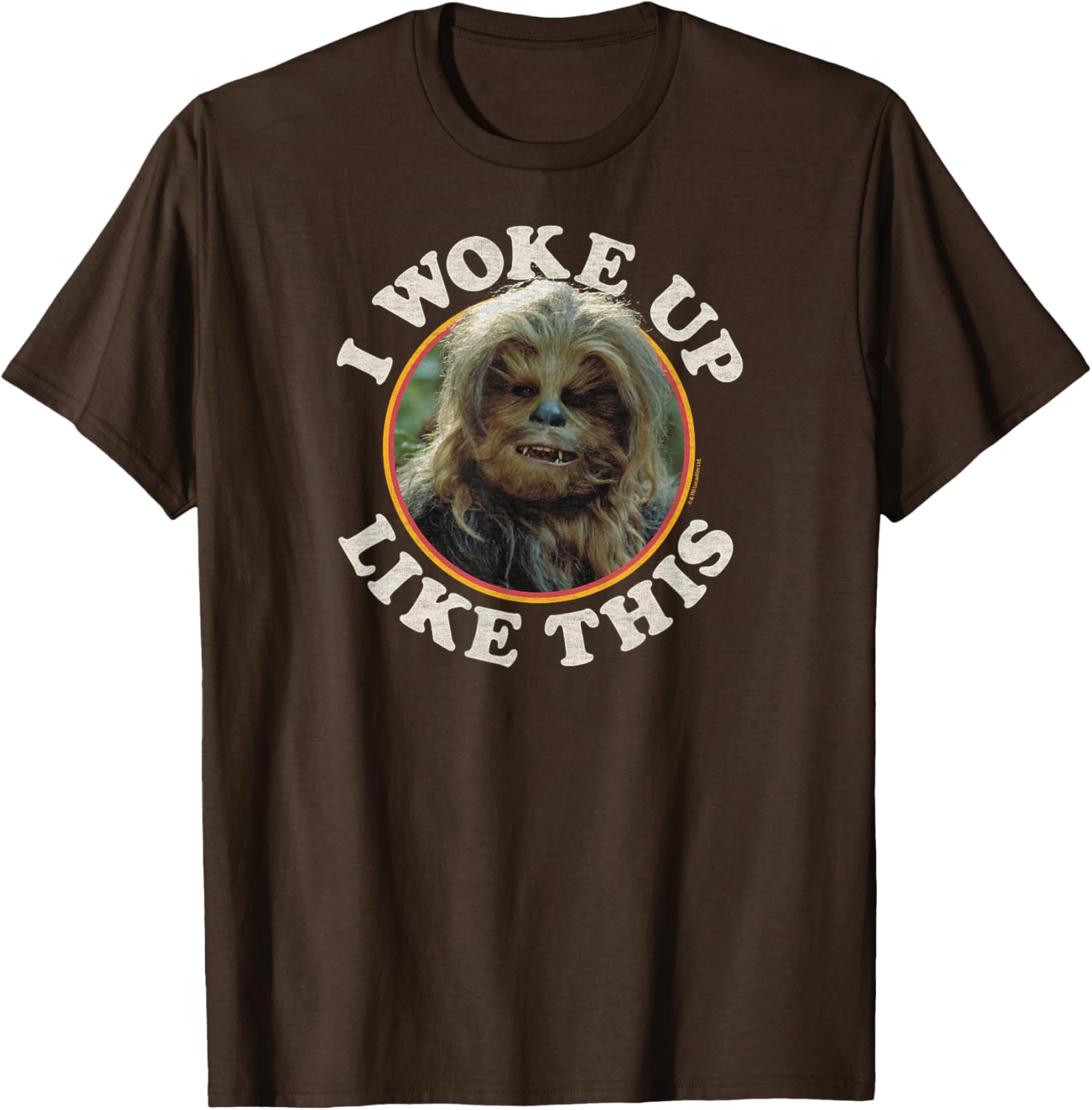 Star Wars Chewbacca Woke Up Like This T-Shirt for Fans and Collectors - 6
