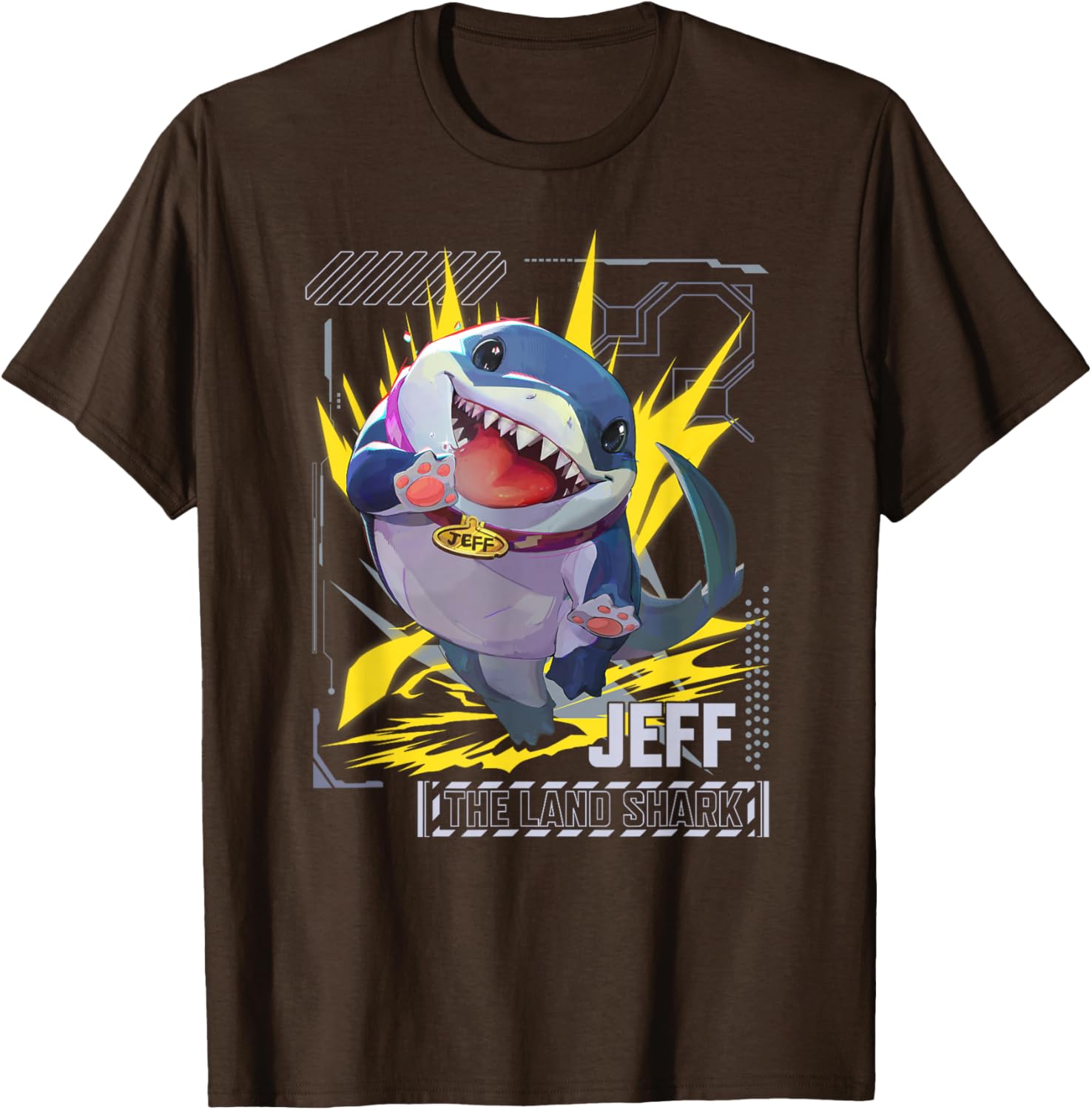 Marvel Rivals Jeff the Land Shark T-Shirt for Superhero Gamers - 13