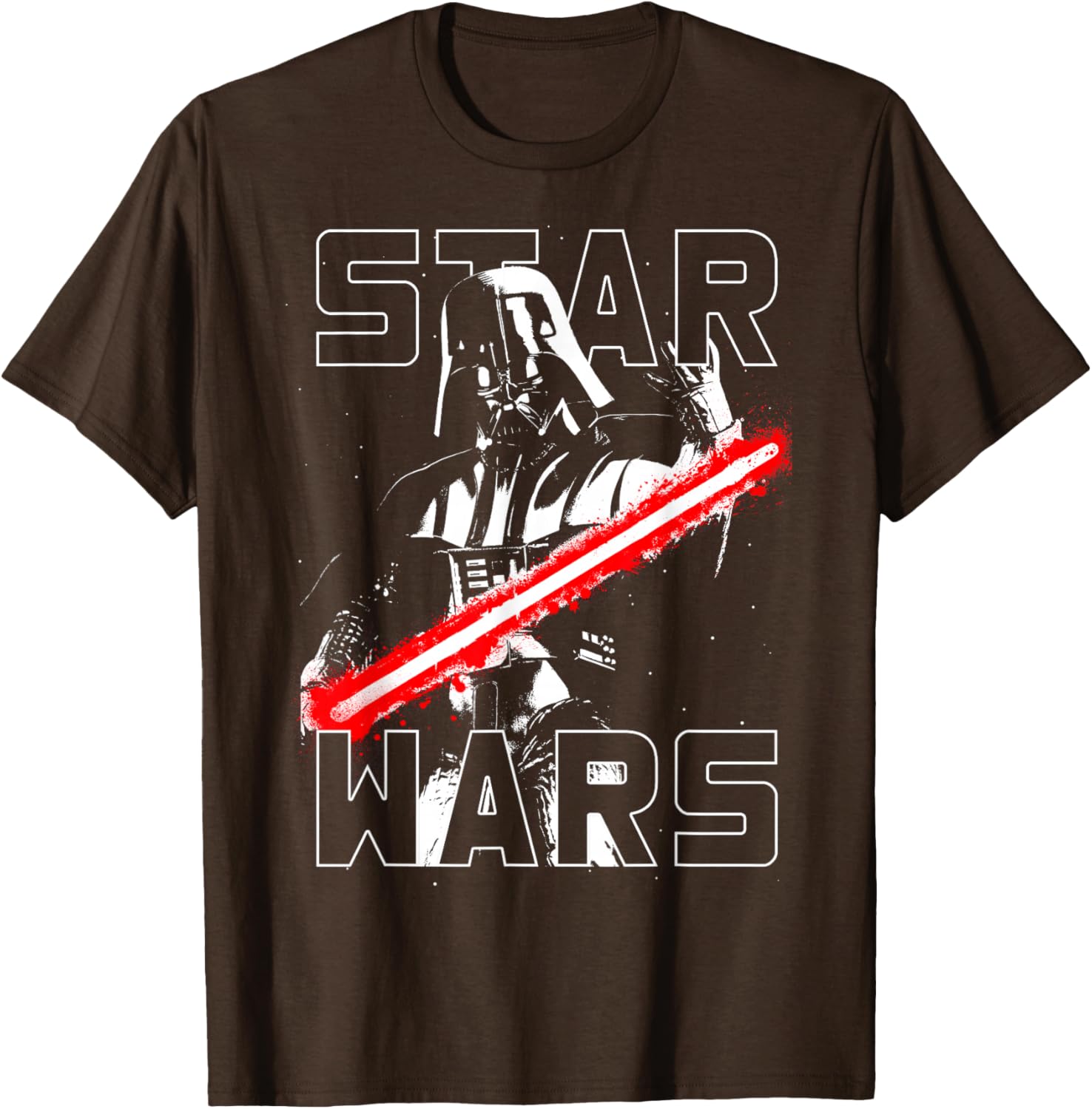 Darth Vader Lightsaber Taunting Graphic T-Shirt for Star Wars Fans - 9
