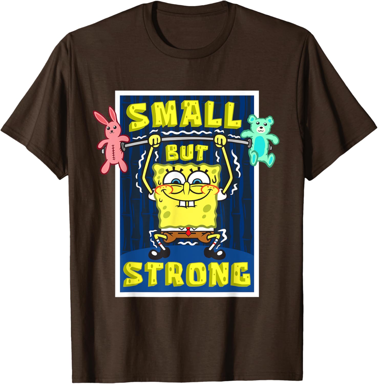 Mademark SpongeBob Small But Strong Birthday T-Shirt for Kids - 14