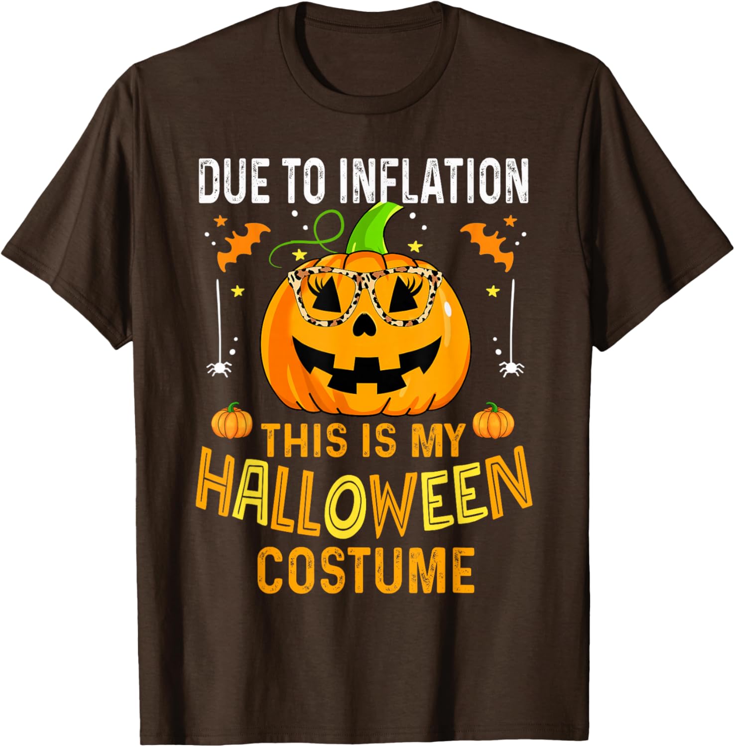 Funny Pumpkin Halloween T-Shirt for Men and Women - Spooky 2025 Costume - 1