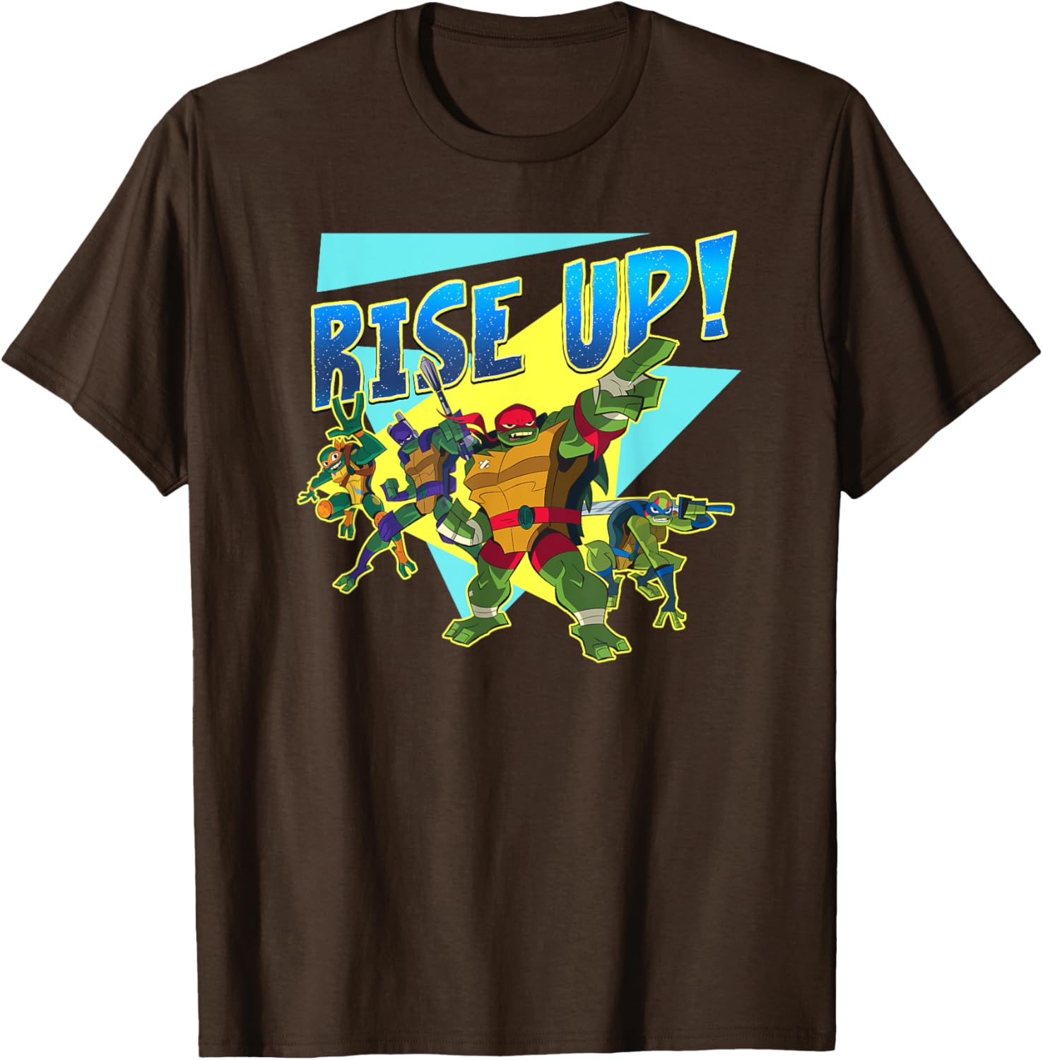 Mademark TMNT Rise Up T-Shirt for Fans of Teenage Mutant Ninja Turtles - 17