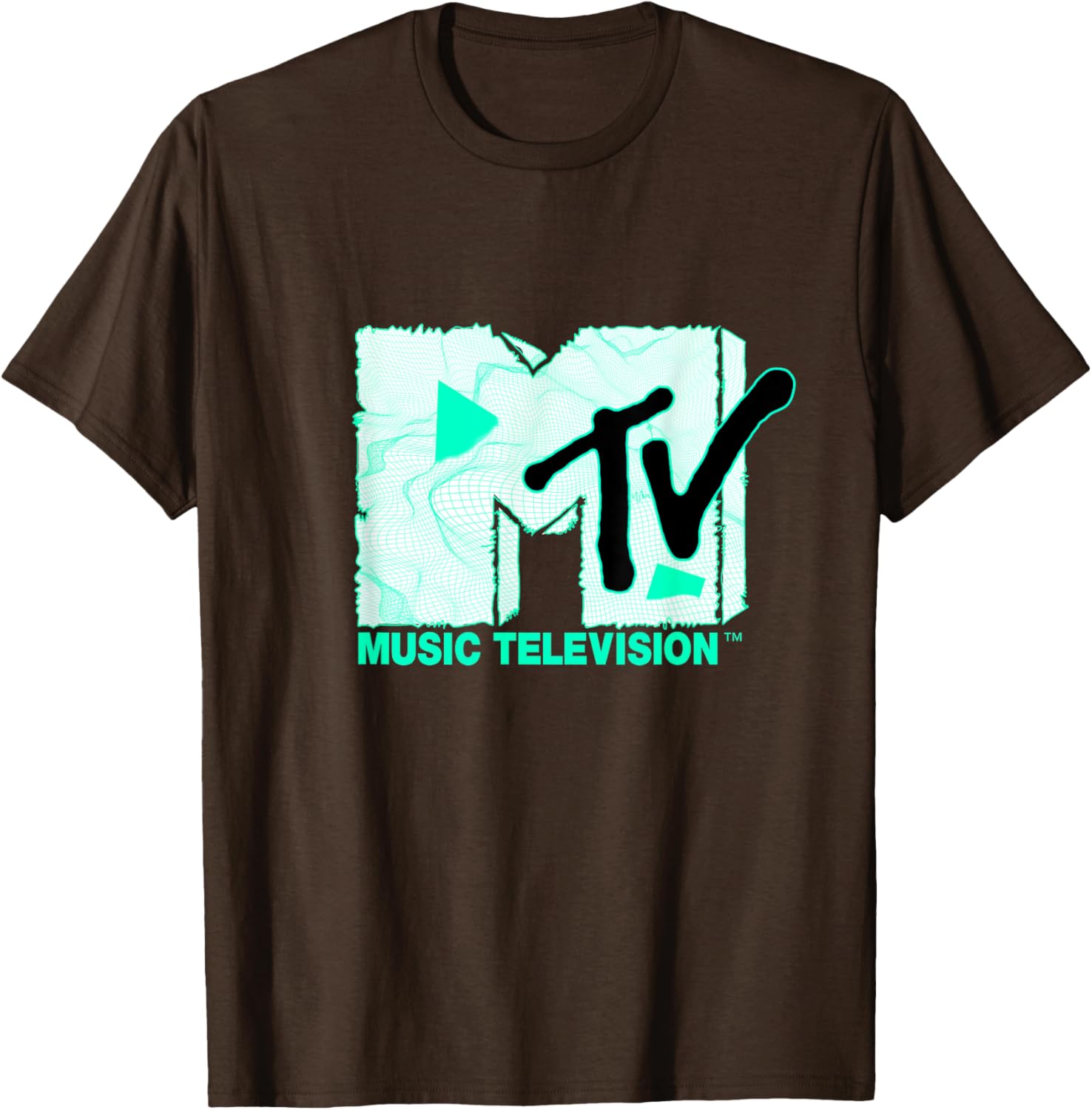 Mademark x MTV Green Vector Logo T-Shirt - Stylish Landscape Tee - 9