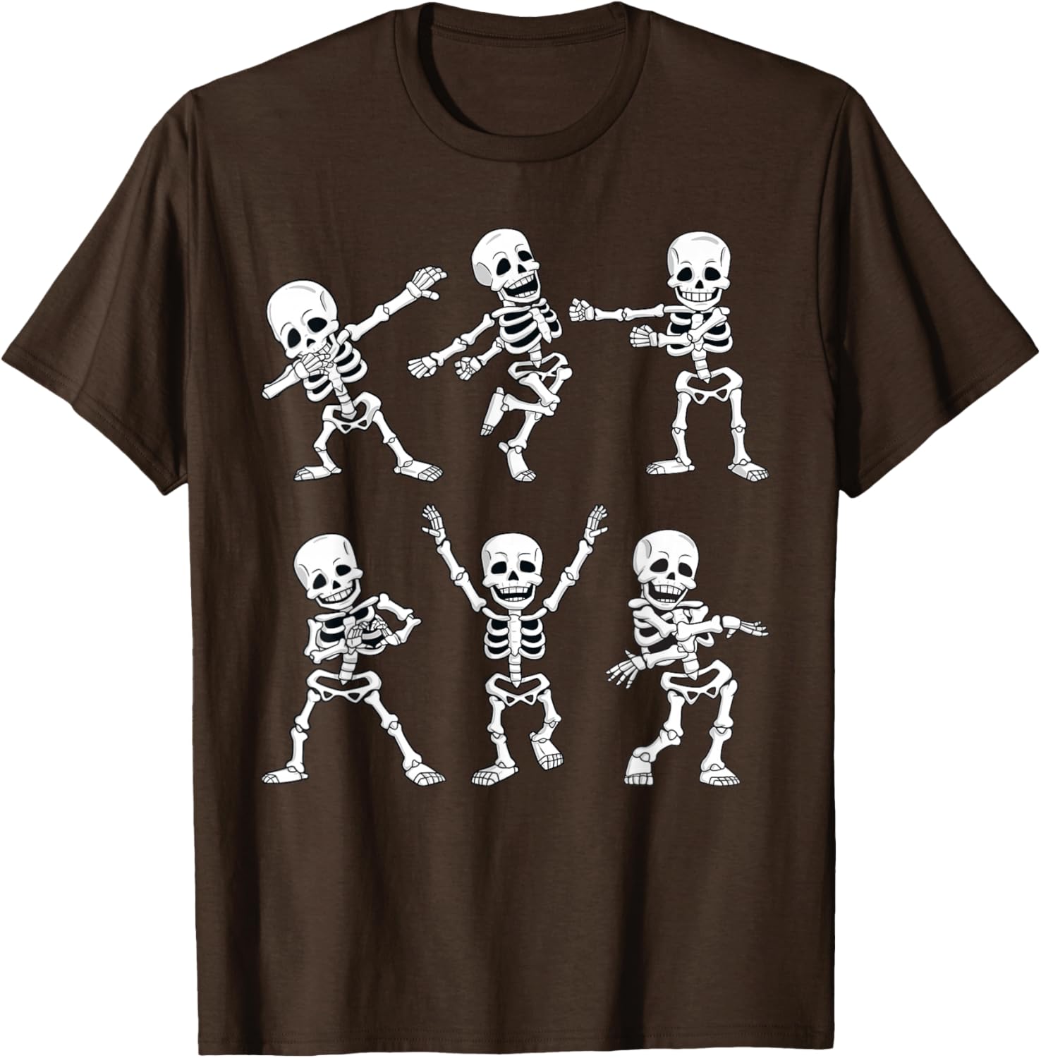 Dancing Skeletons Halloween T-Shirt for Boys and Girls Fun Dance Challenge - 21