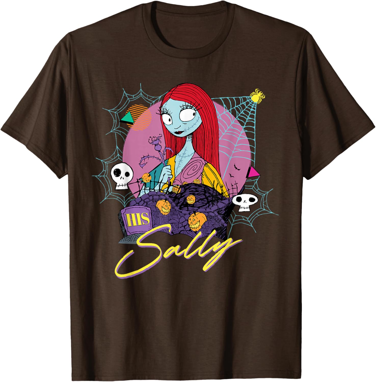 Disney The Nightmare Before Christmas Matching His Sally T-Shirt for Couples - 4