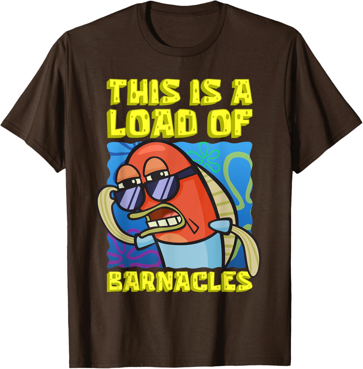 Funny SpongeBob Barnacles T-Shirt - Mademark x SpongeBob Apparel - 19
