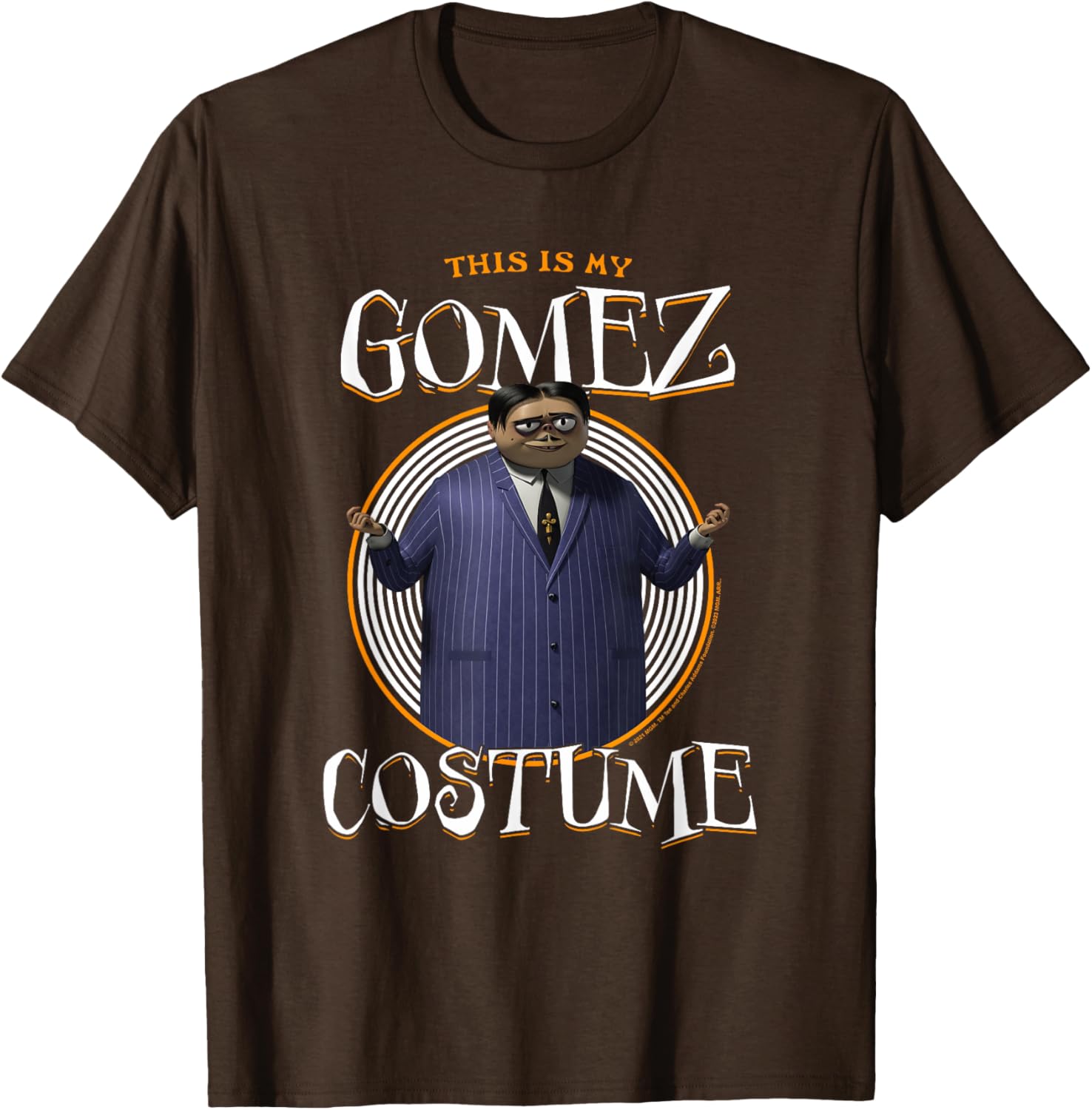 Addams Family 2 Gomez Costume T-Shirt Perfect for Halloween Fun - 7
