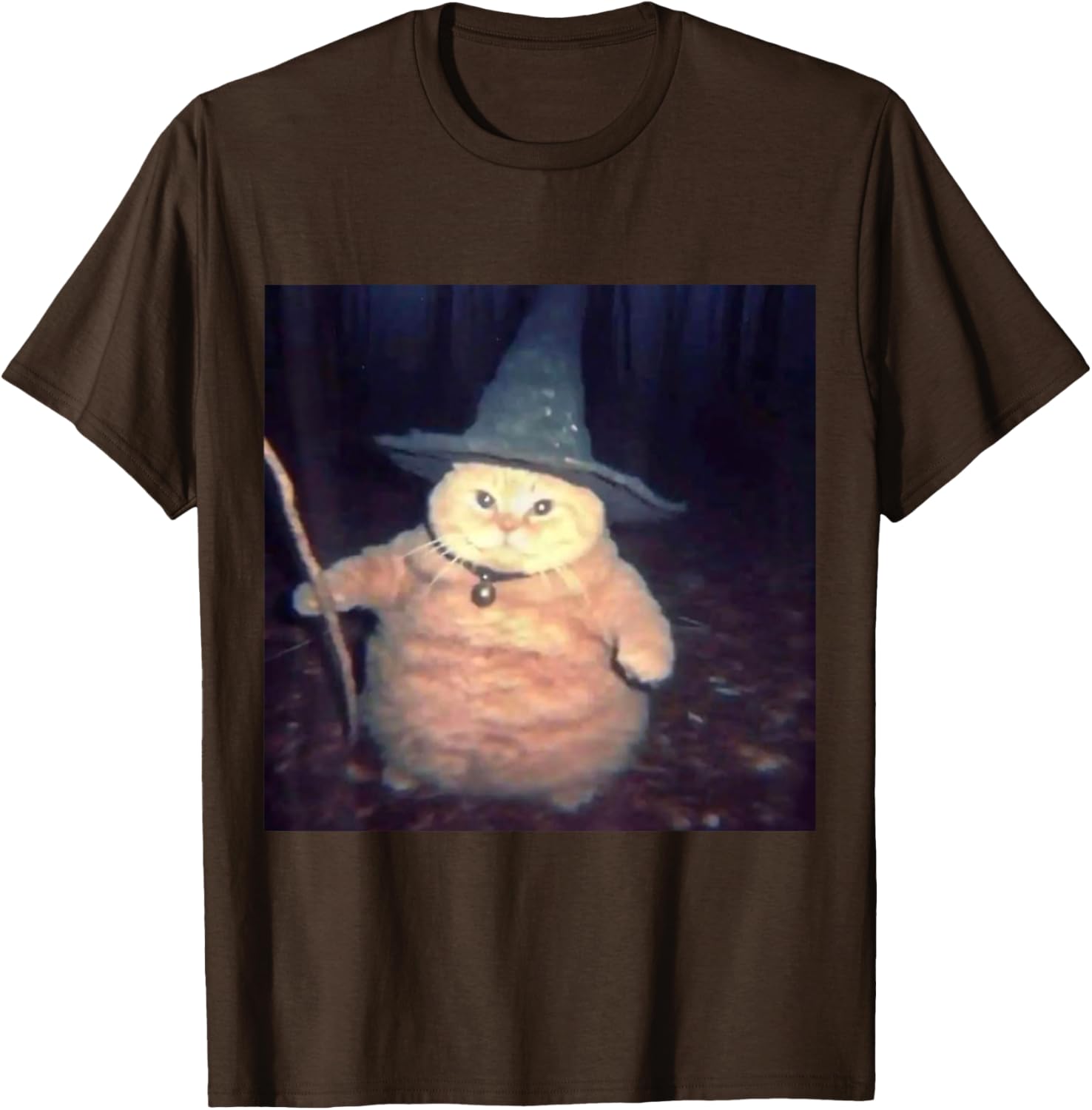 Funny Wizard Cat Halloween T-Shirt for Cat Lovers and Meme Fans - 22