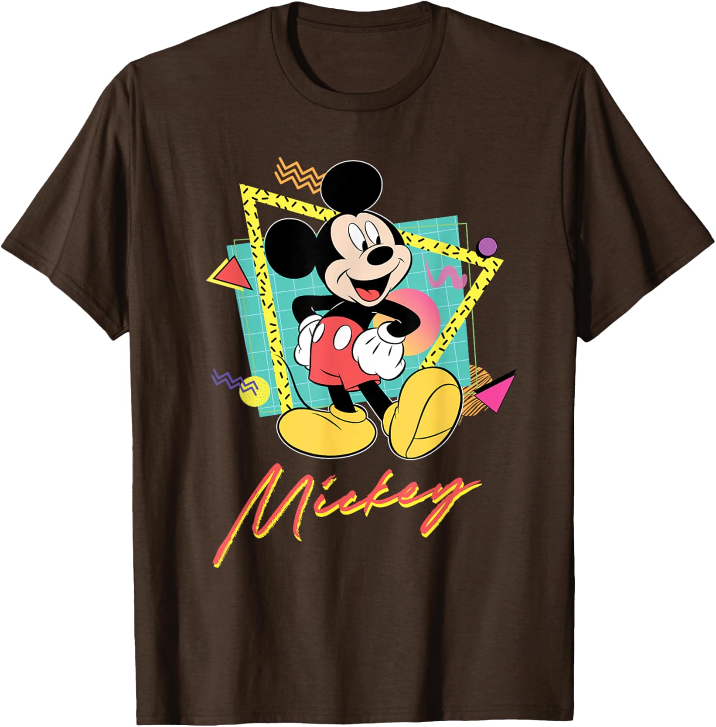 Disney Mickey Mouse Retro 90s Couples Matching Valentine's T-Shirt - 9
