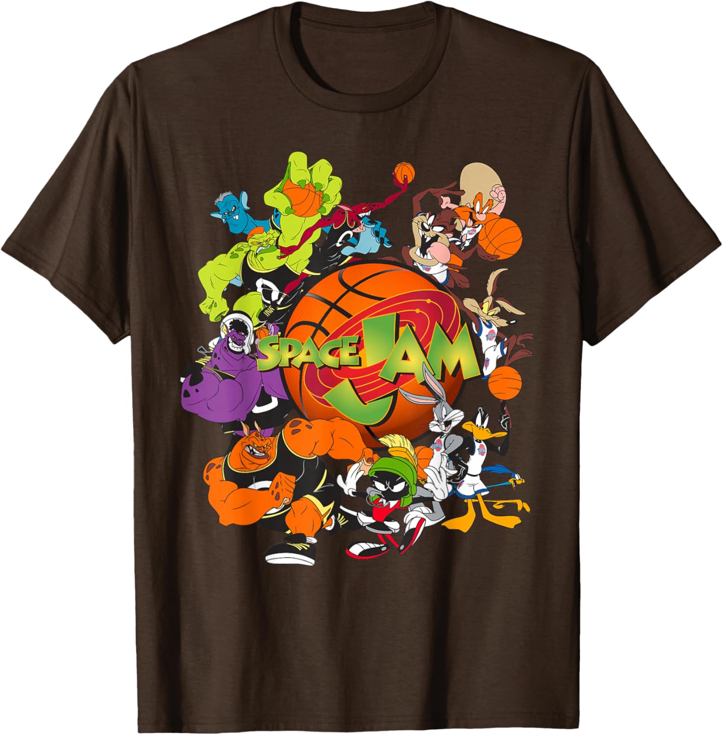 Space Jam Monstars and Tune Squad T-Shirt for Fans and Players - 10