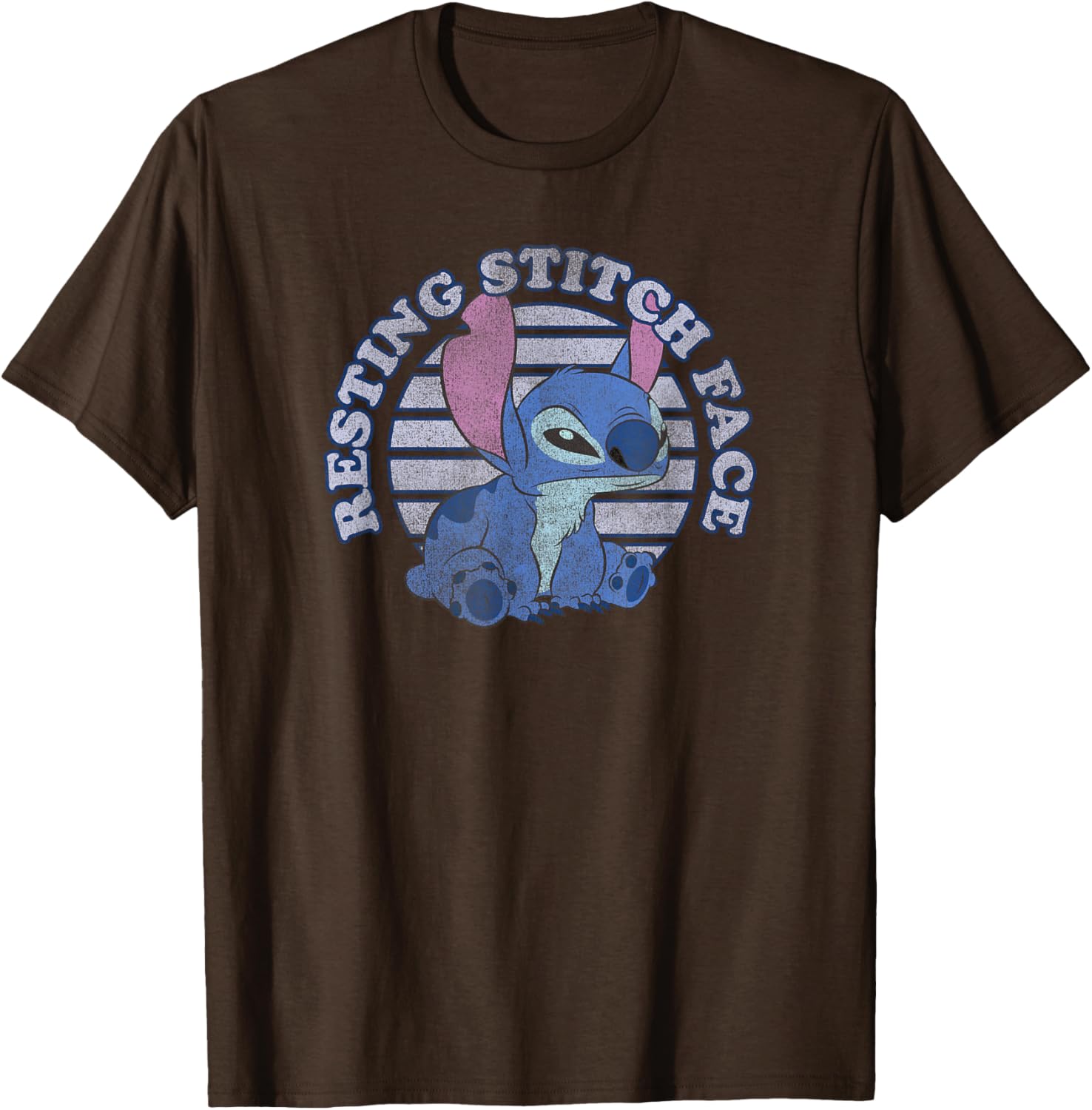 Disney Lilo & Stitch Resting Stitch Face T-Shirt for Fans and Collectors - 3