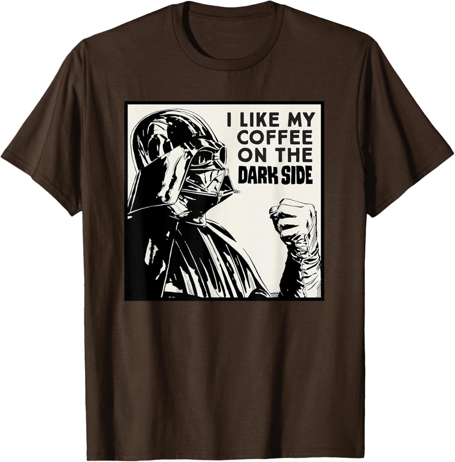 Star Wars Darth Vader Dark Side Coffee Lover T-Shirt for Fans - 1