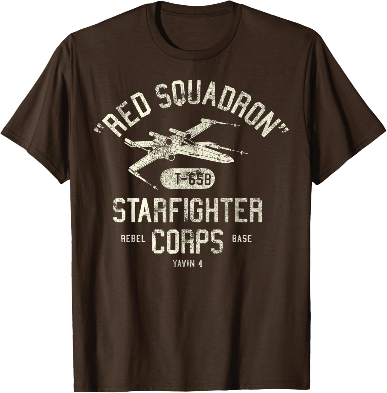 Star Wars X-Wing Starfighter Corps Collegiate T-Shirt for Fans - 15