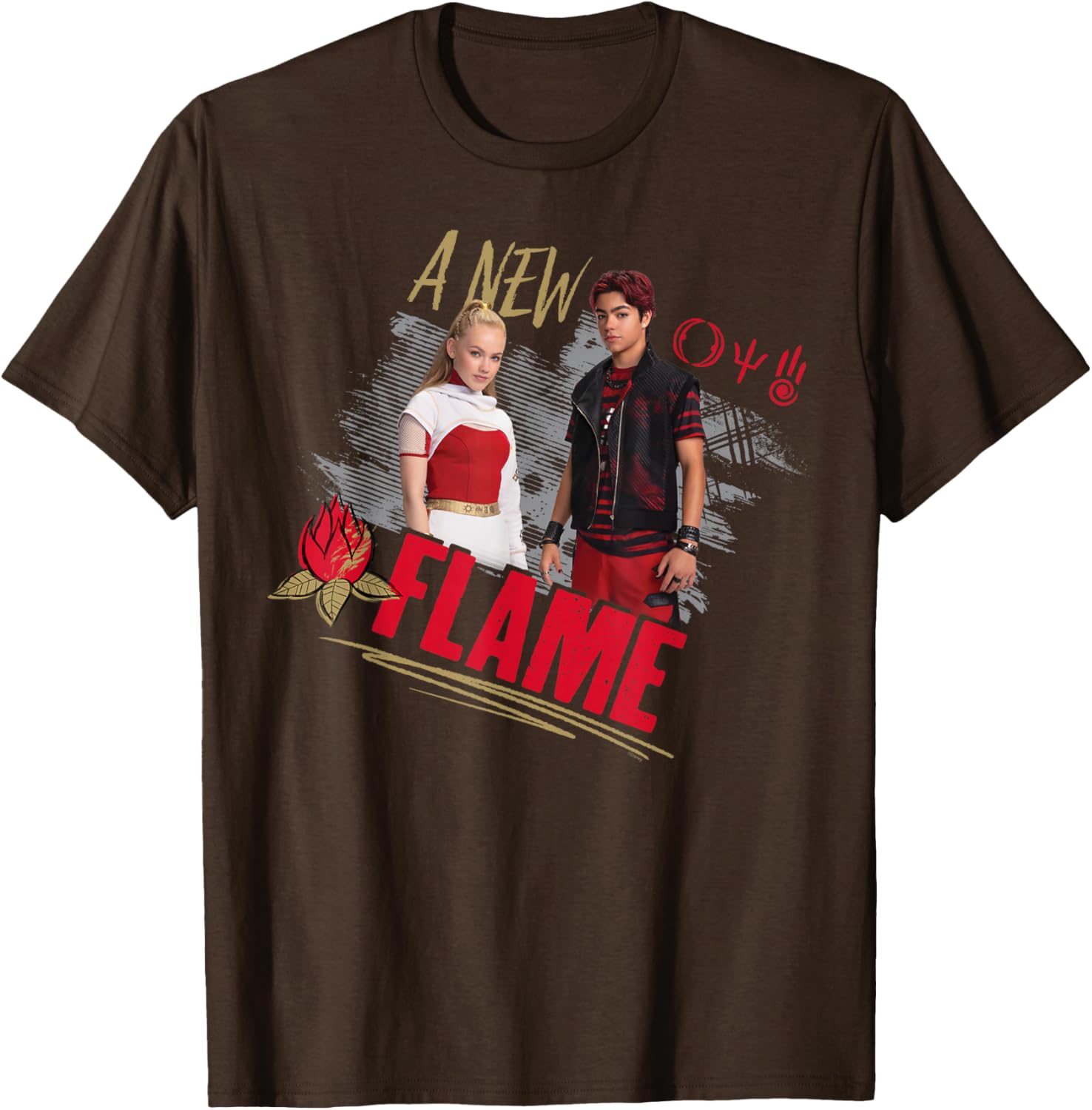 Disney Zombies 4 Nova and Victor A New Flame T-Shirt for Fans - 13