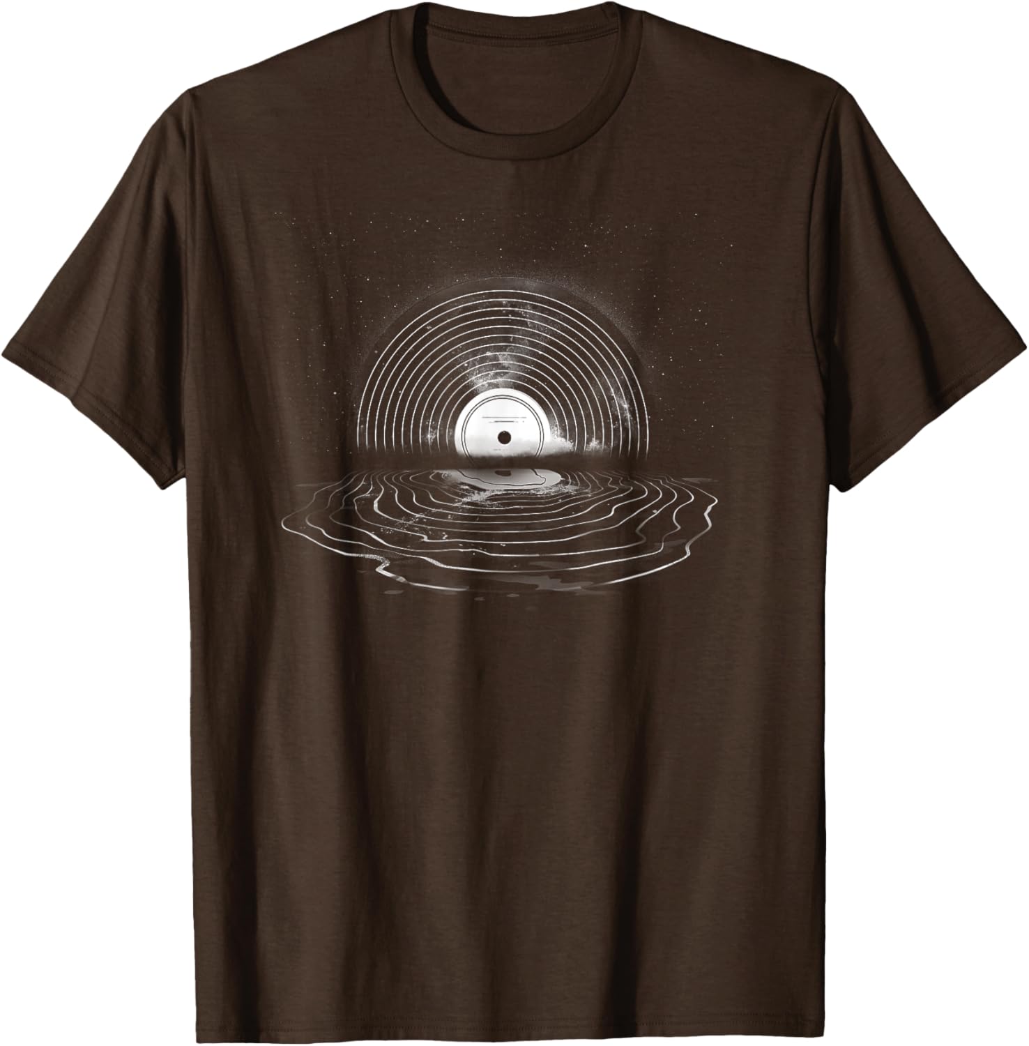 Vinyl Moon T-Shirt for Music Lovers - Perfect for Record Collectors - 21
