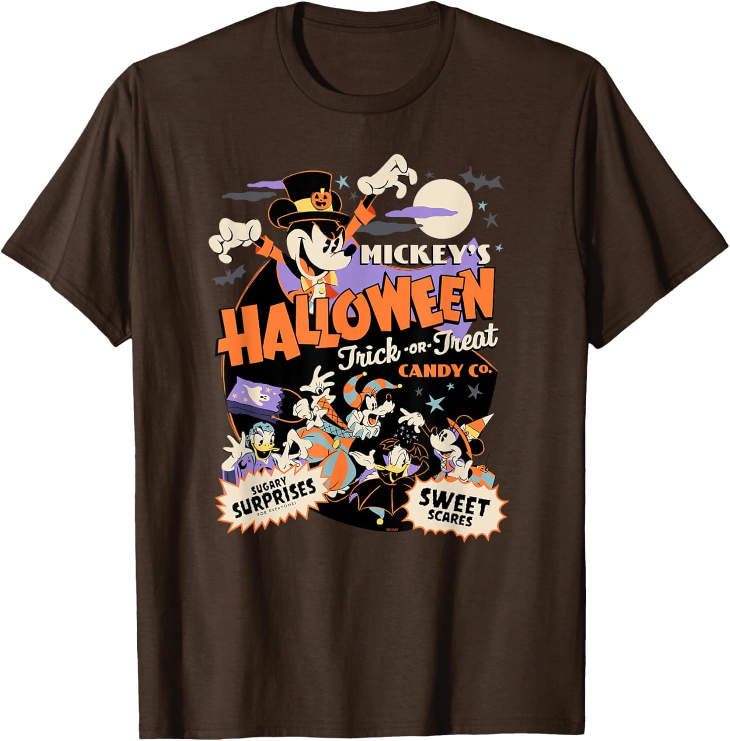 Disney Mickey Halloween Trick or Treat Candy Co T-Shirt for Kids - 24