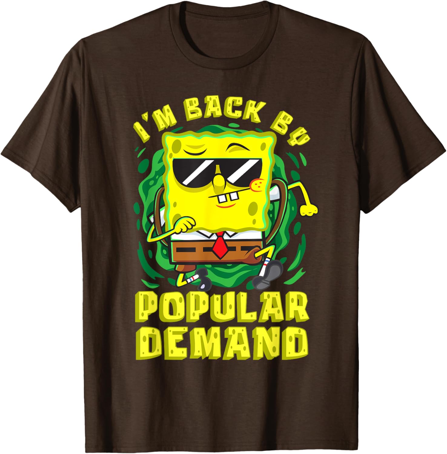 Mademark SpongeBob Im Back T-Shirt for School Fun Trending Apparel - 8
