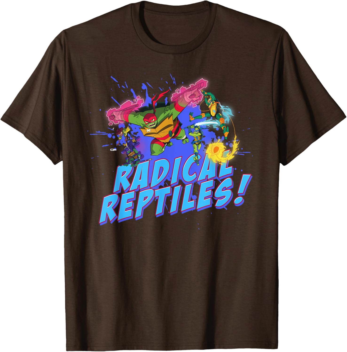 Mademark TMNT Brothers Radical Reptiles Rise T-Shirt for Fans - 1
