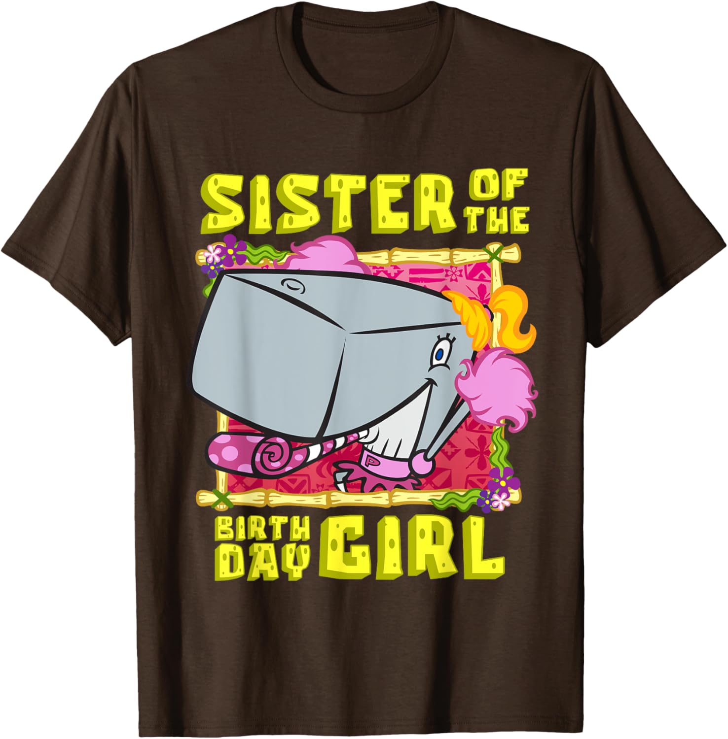 Mademark SpongeBob Pearl Sister Birthday Gift T-Shirt for Girls - 6
