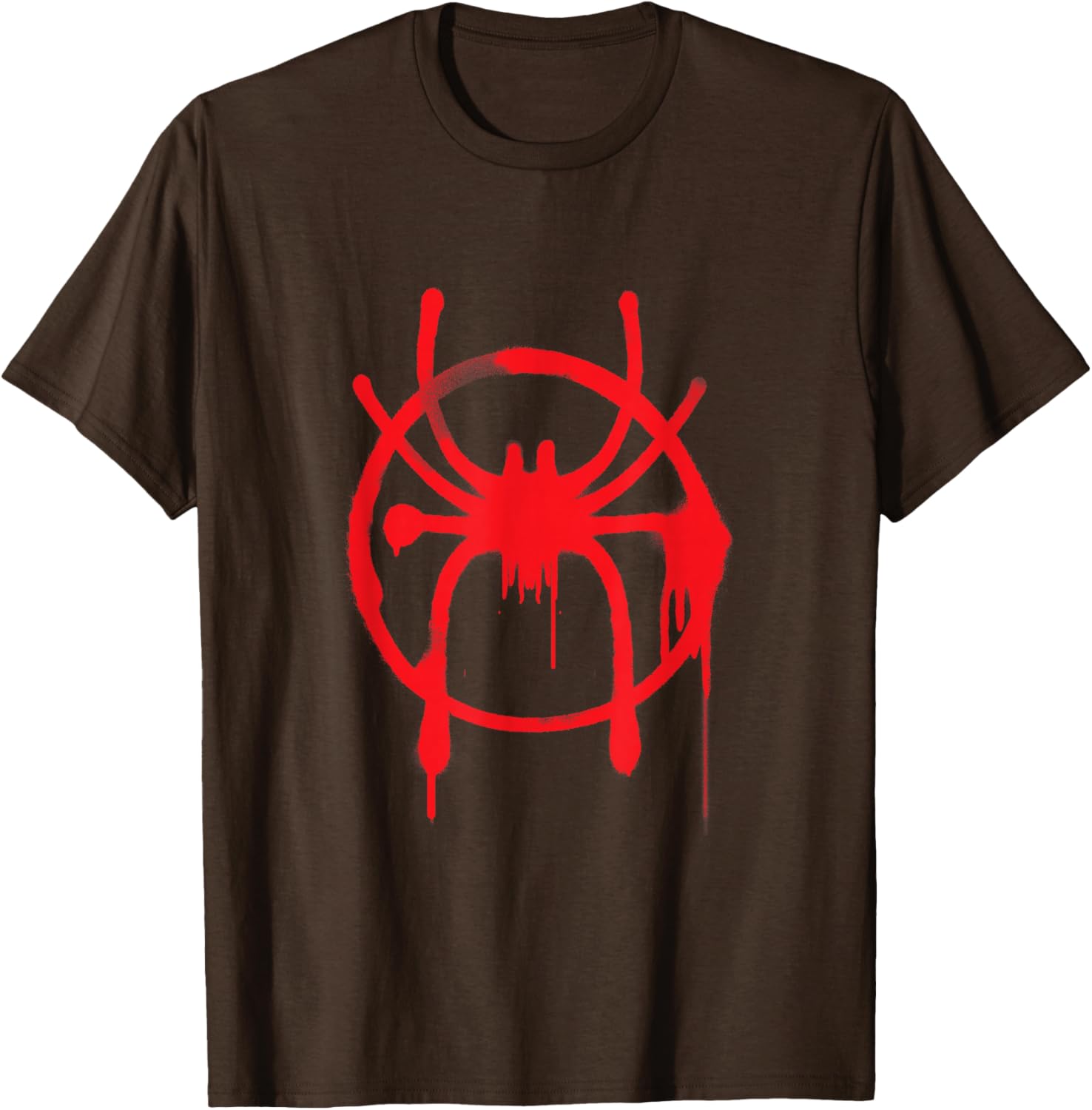 Marvel Spider-Man Into the Spider-Verse Red Icon T-Shirt for Fans - 1