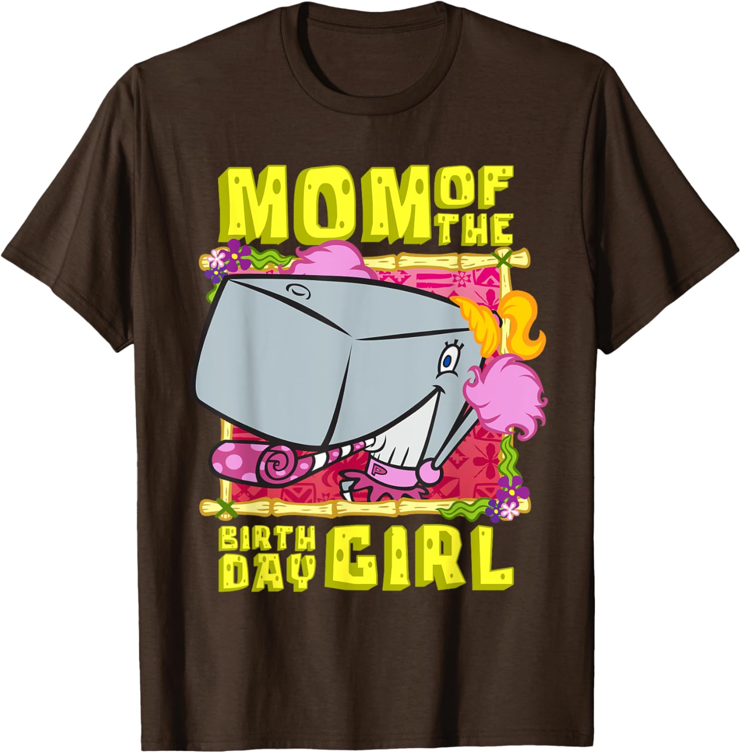 SpongeBob Pearl Krabs Mom T-Shirt Perfect Gift for Birthday Girls - 9