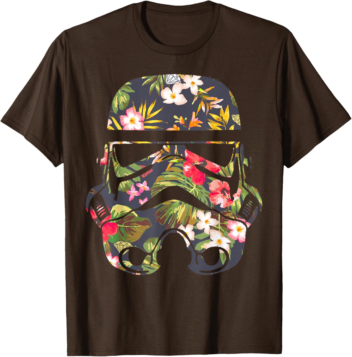 Star Wars Tropical Stormtrooper Floral Print T-Shirt for Fans - 12