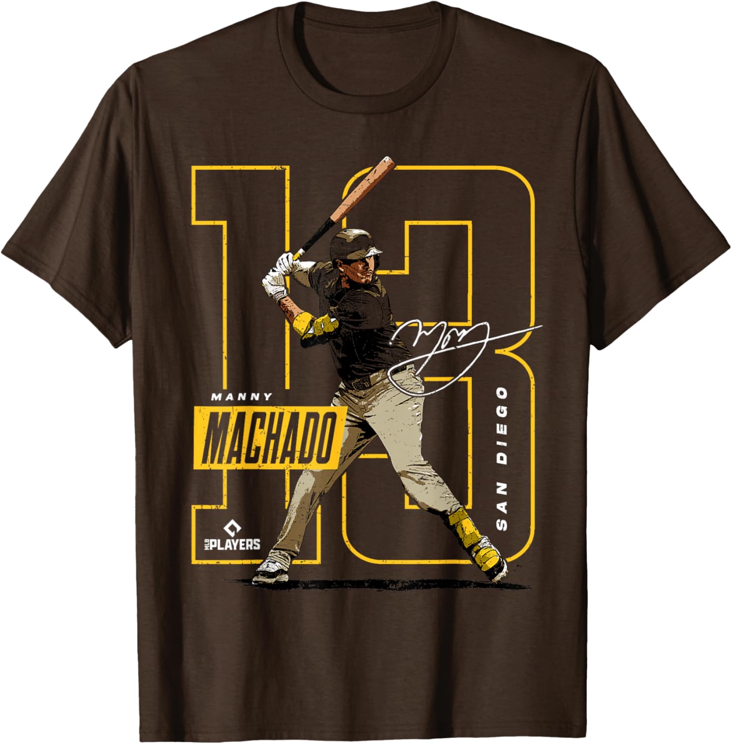 Manny Machado San Diego Padres T-Shirt Stylish MLB Apparel for Fans - 1
