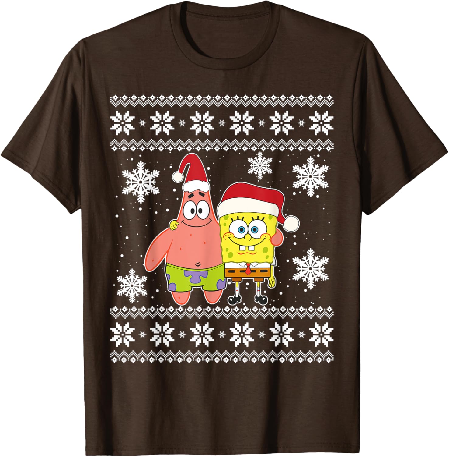 Mademark x SpongeBob SquarePants Best Friends Christmas Graphic T-Shirt - 6