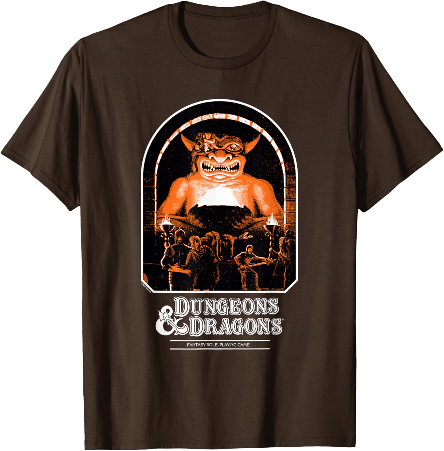 Vintage Dungeons & Dragons Player's Handbook T-Shirt for Gamers - 4