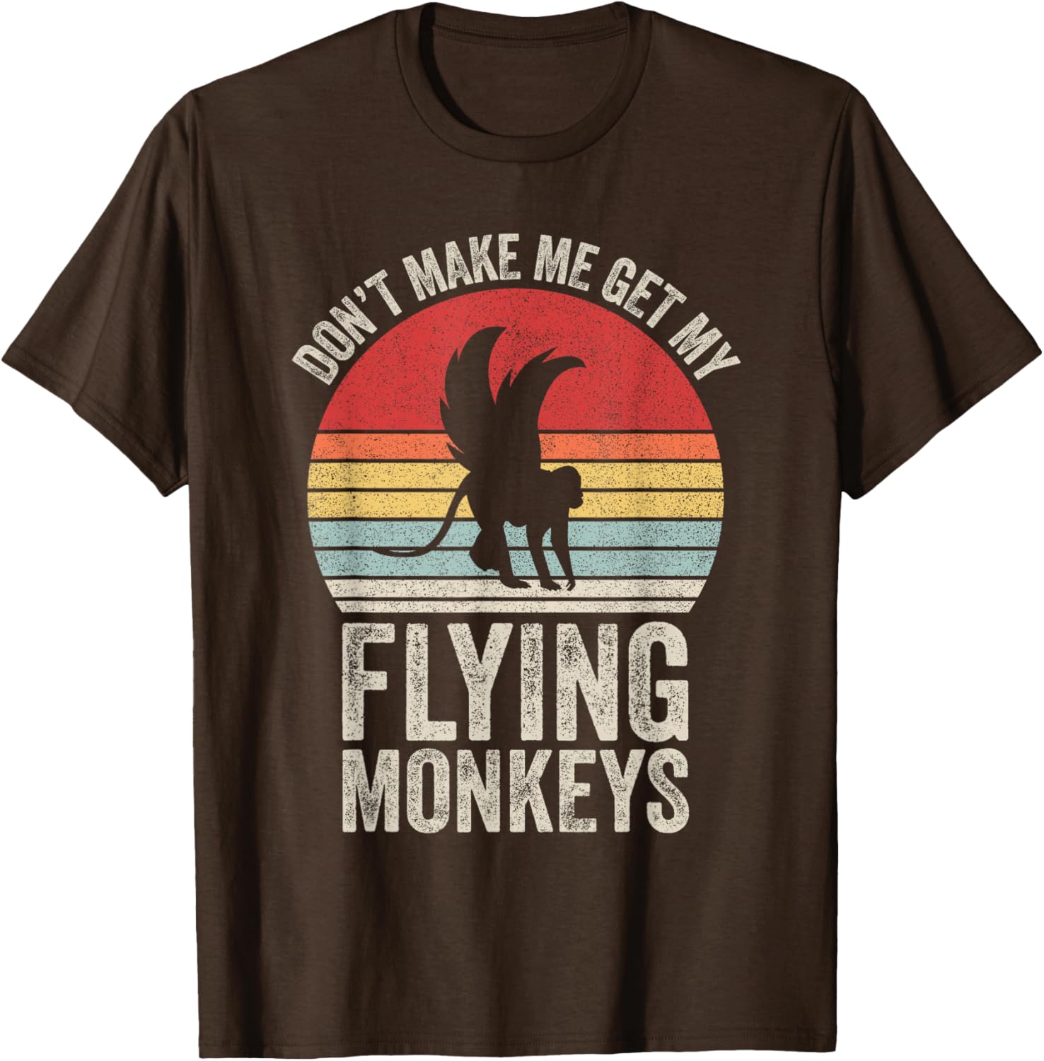 Vintage Retro Flying Monkeys T-Shirt for Fun Lovers and Gift Ideas - 8