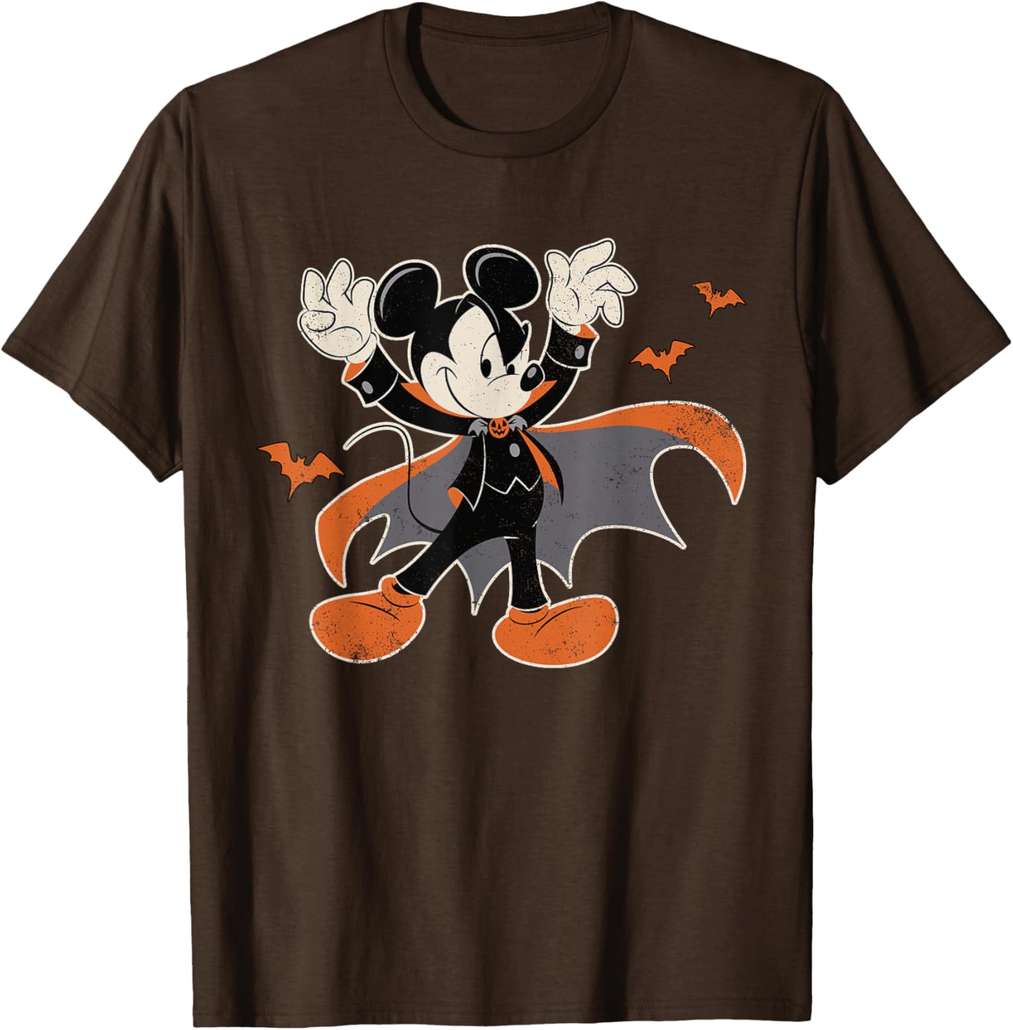 Disney Mickey Mouse Spooky Dracula Costume Halloween T-Shirt for Kids - 8