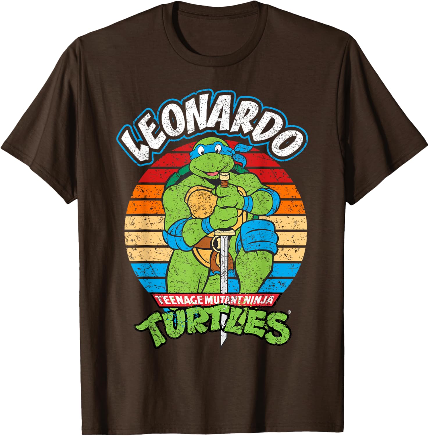 Teenage Mutant Ninja Turtles Leonardo Action T-Shirt for Fans - 14