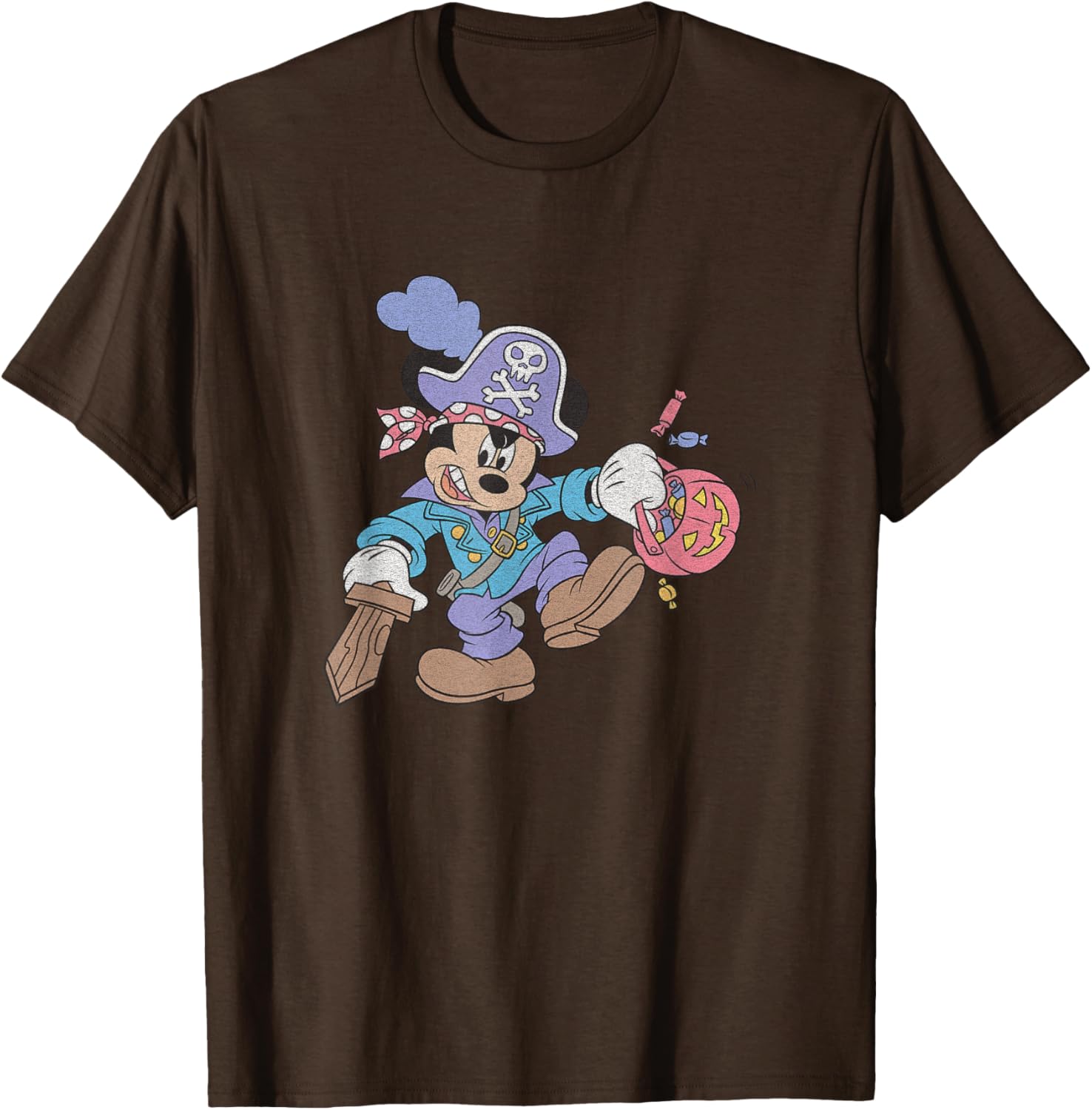 Disney Mickey and Friends Halloween Pirate T-Shirt for Kids and Adults - 8