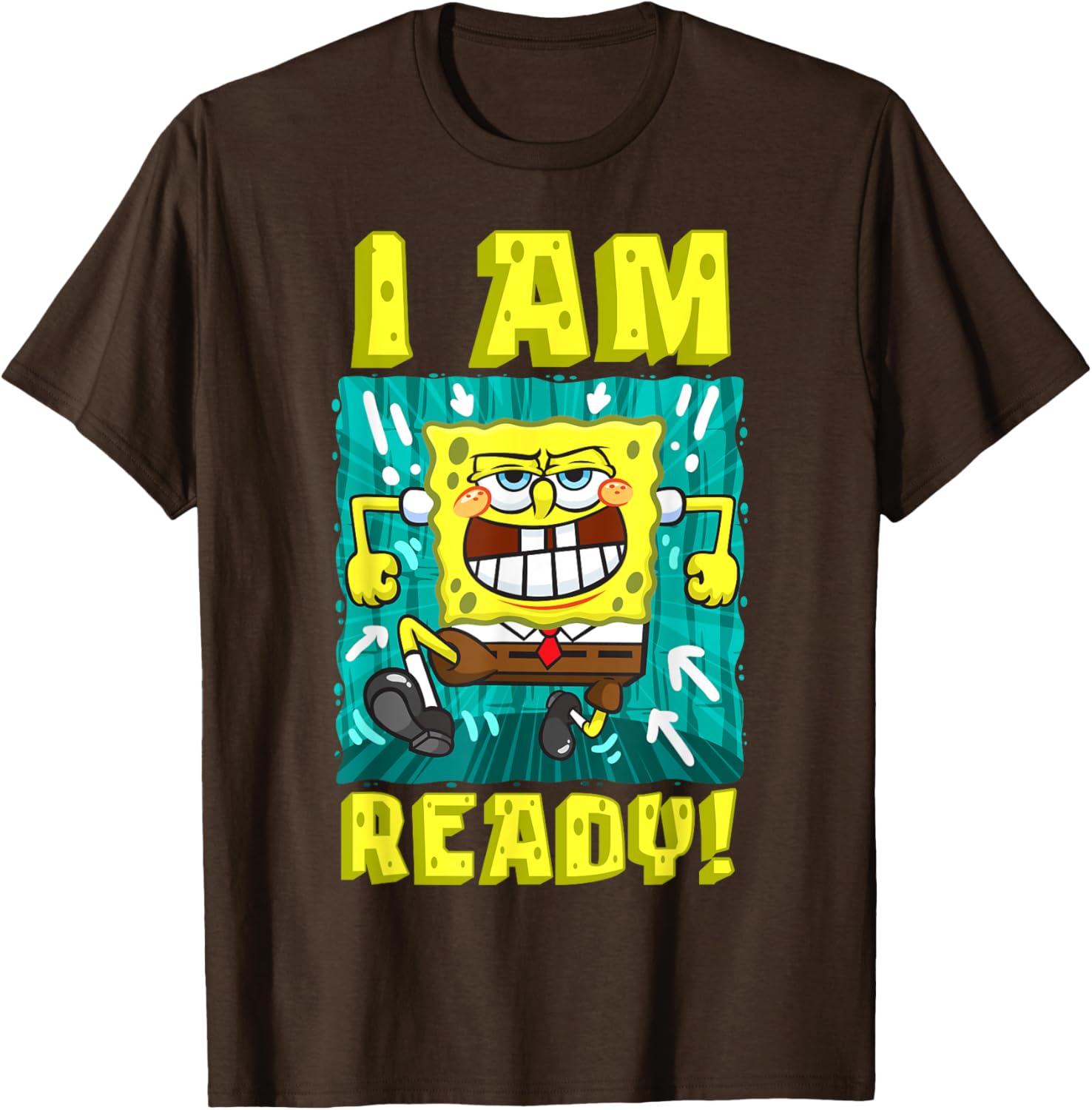 Mademark x SpongeBob SquarePants Funny Running T-Shirt for Kids - 12